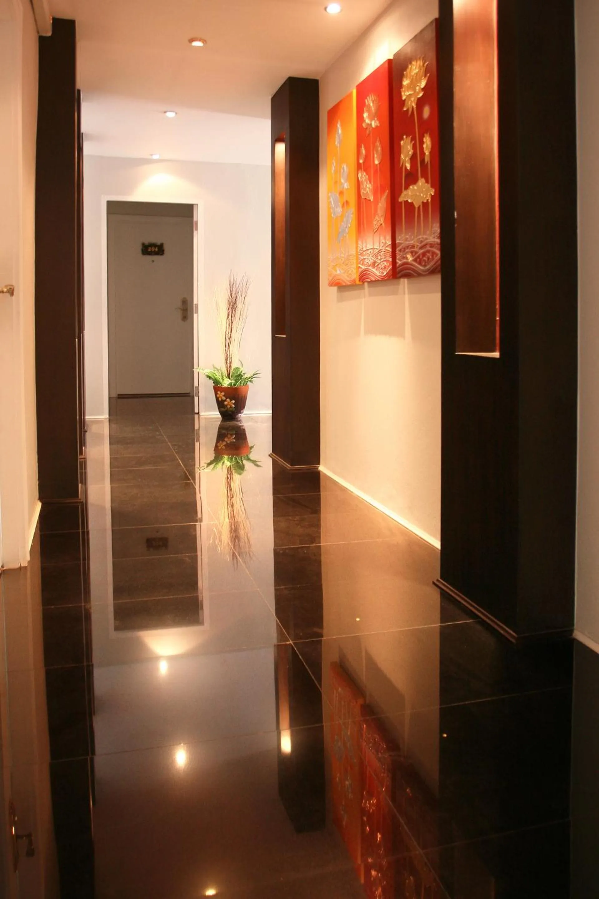 Decorative detail in Mirth Sathorn Hotel