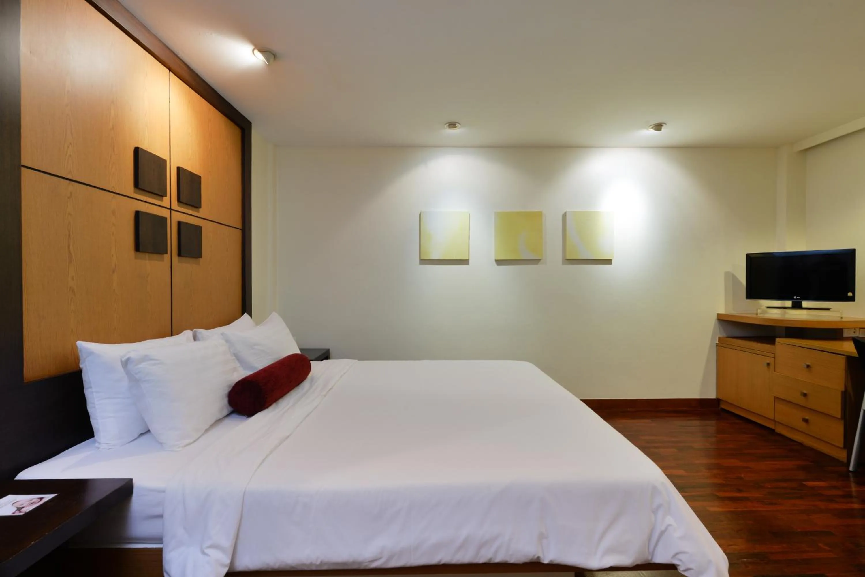 Bed in iCheck inn Sukhumvit 19