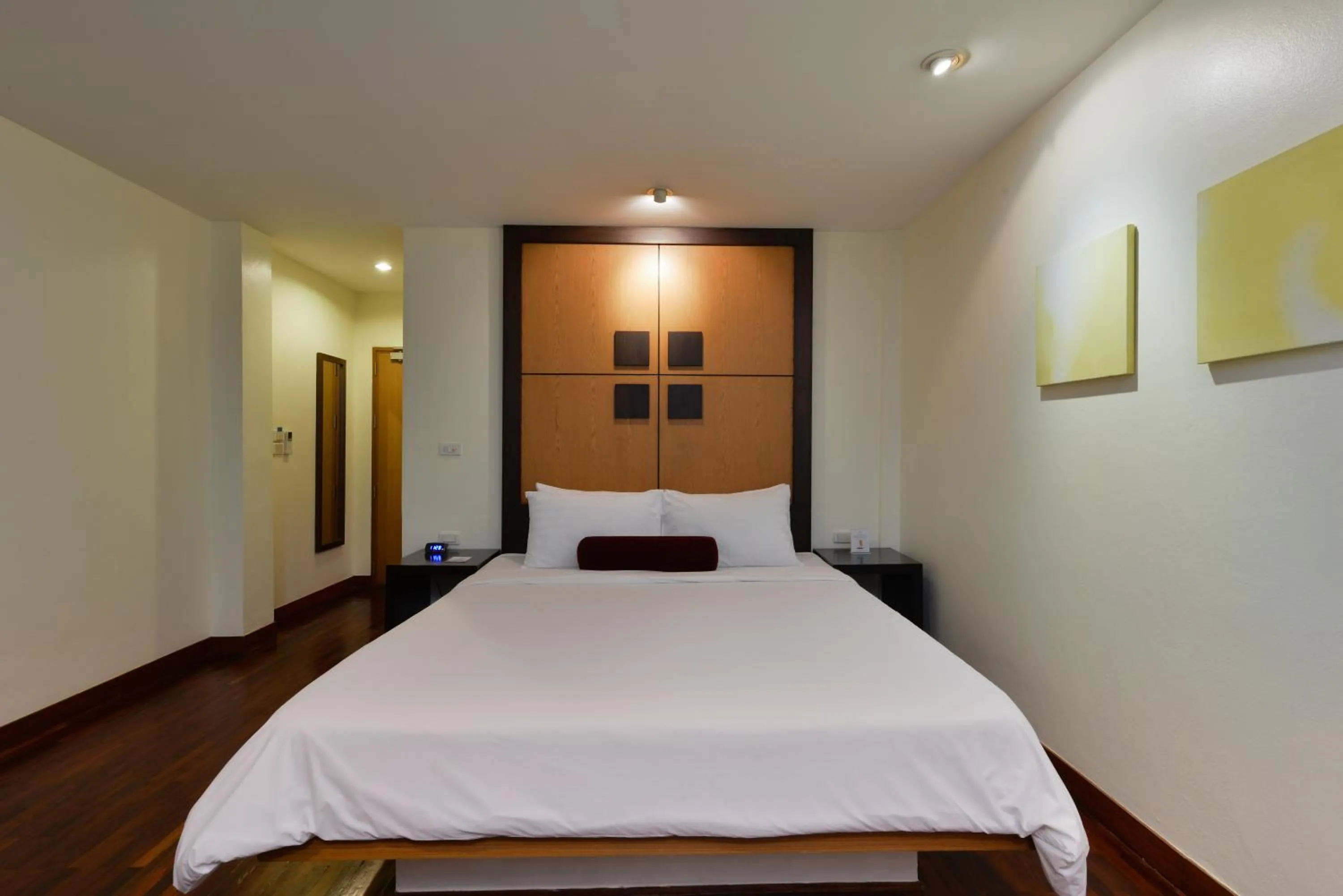 Bed in iCheck inn Sukhumvit 19