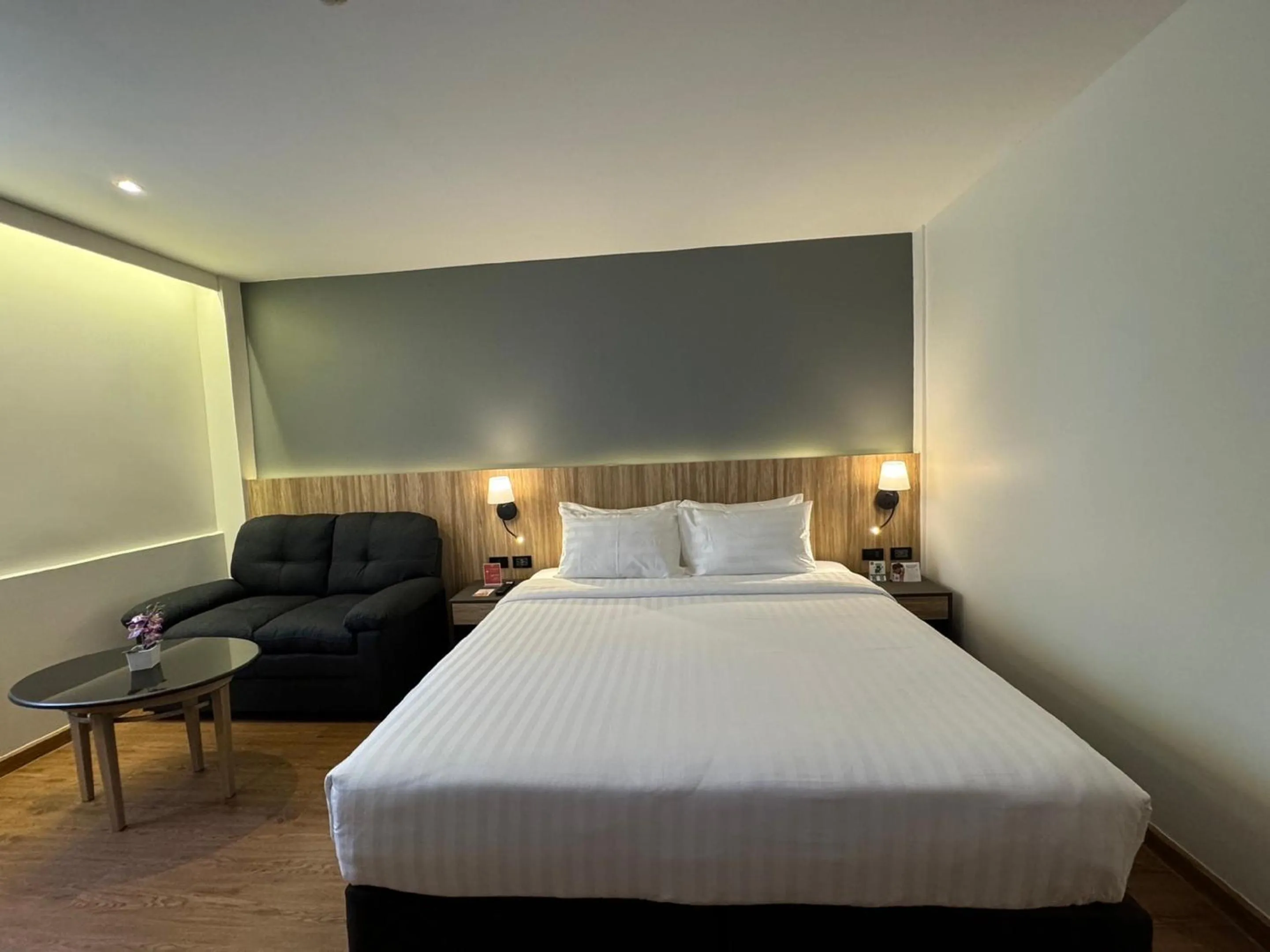 Bed in iCheck inn Sukhumvit 19