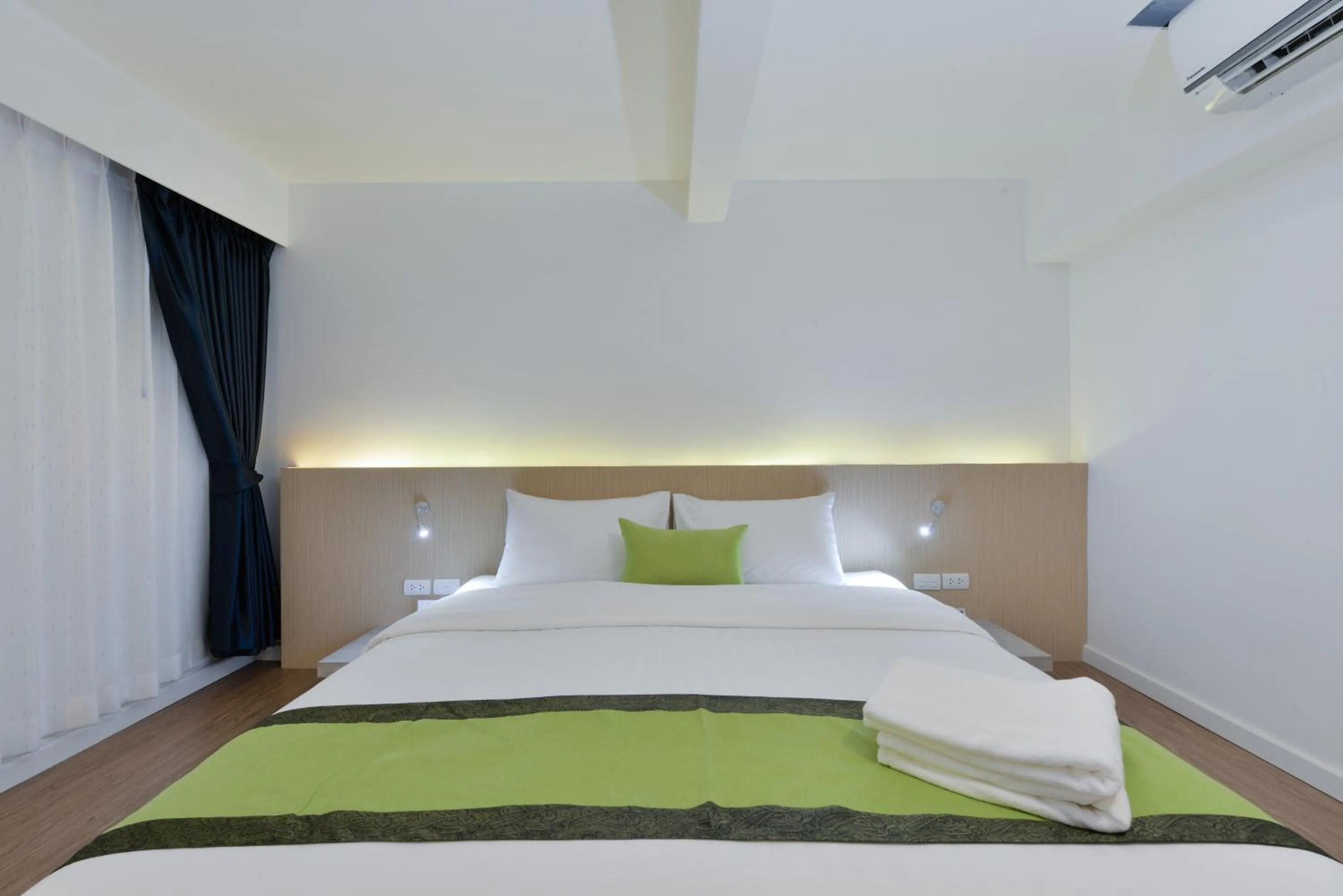 Bed in iCheck inn Sukhumvit 19