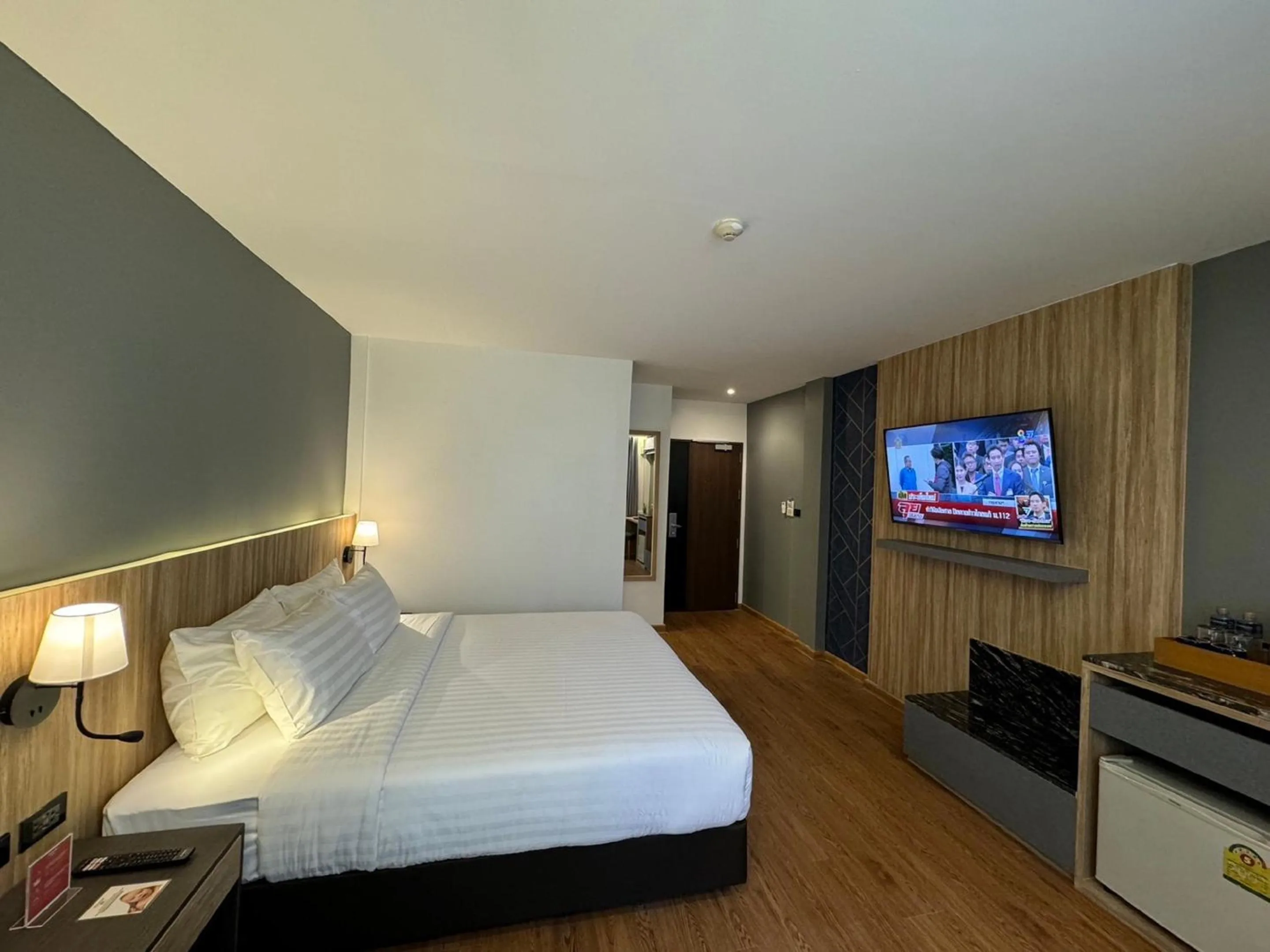 Bed in iCheck inn Sukhumvit 19