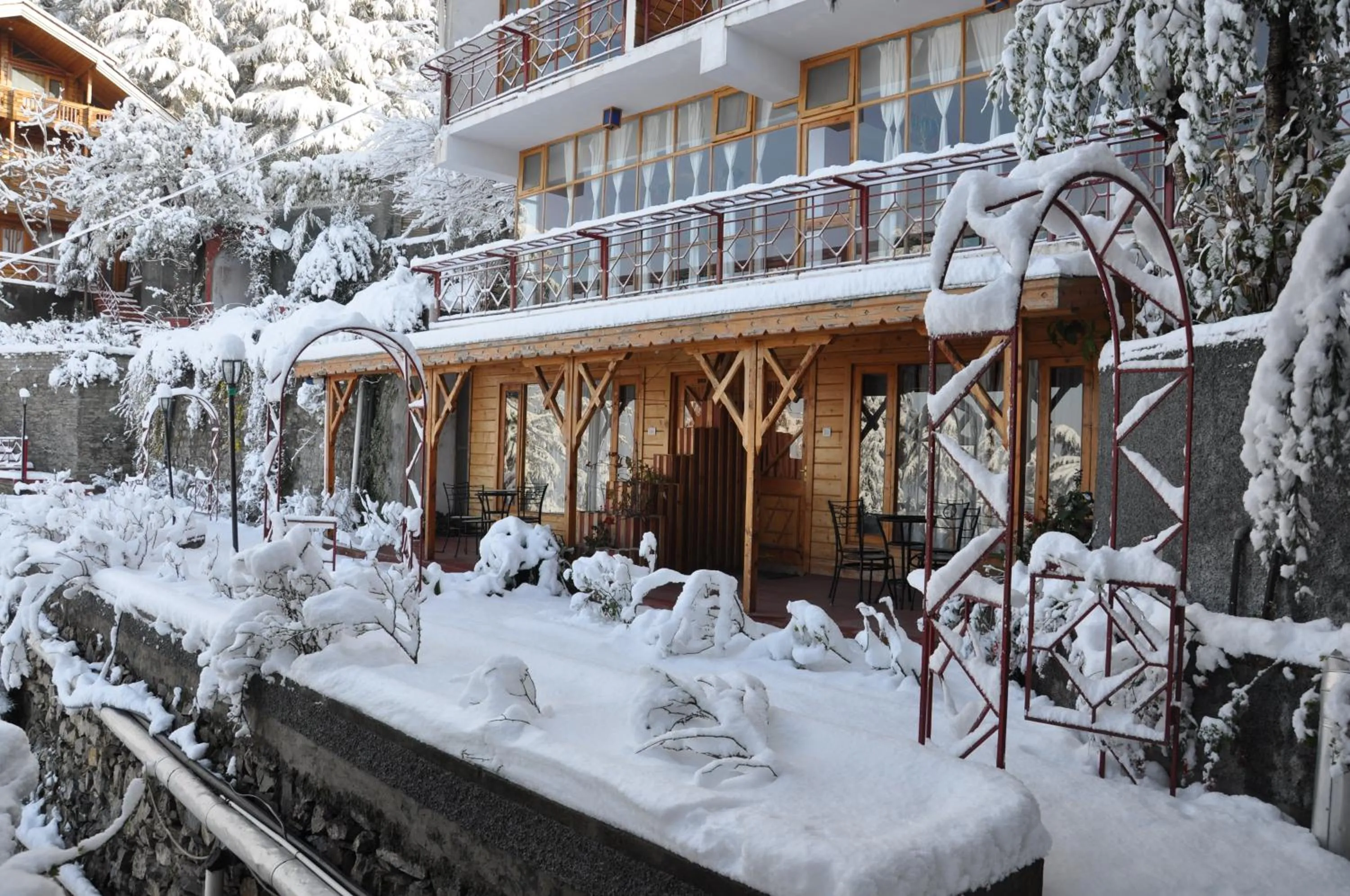 Property building in The Chalets Naldehra