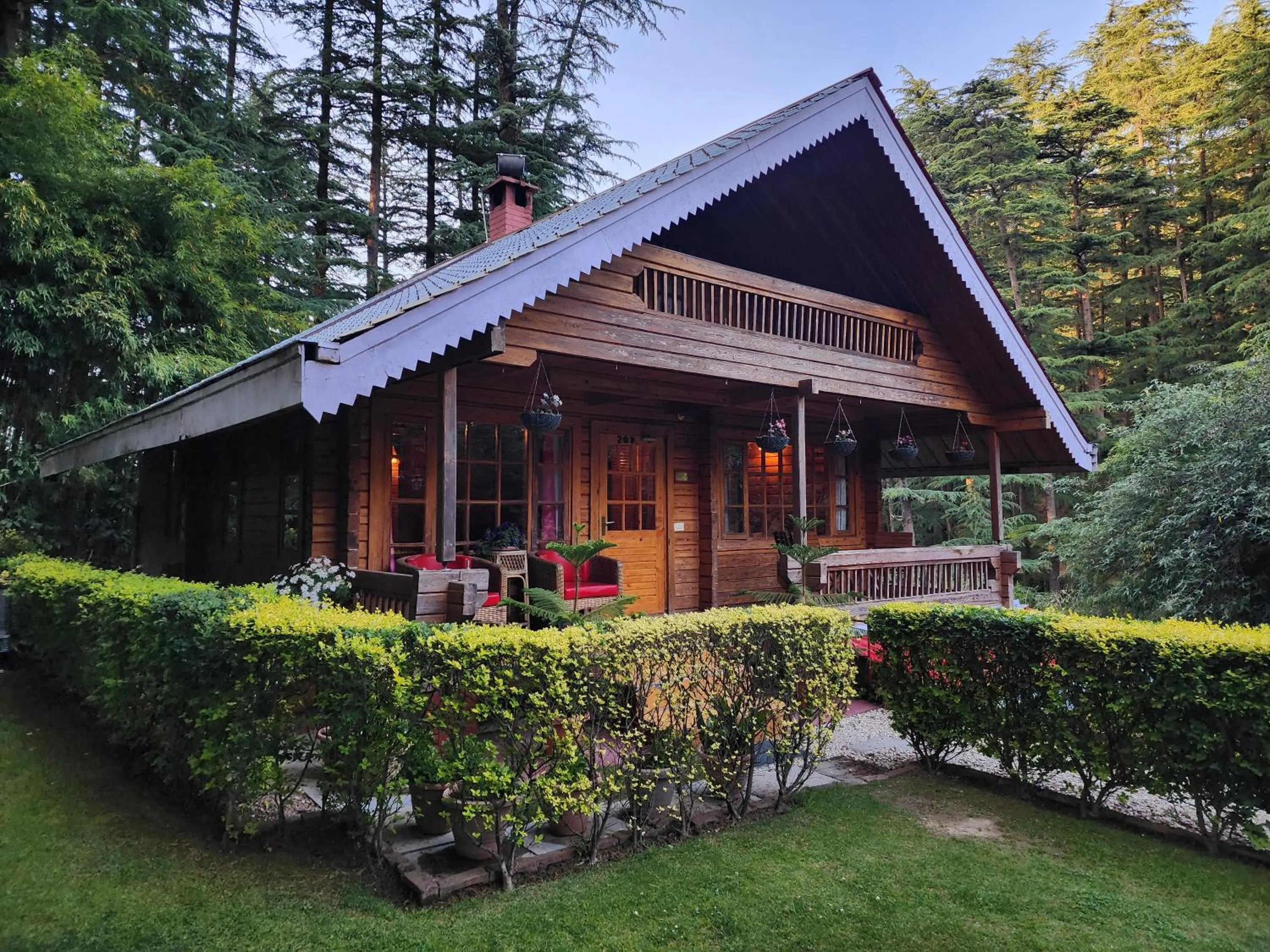 Property building in The Chalets Naldehra