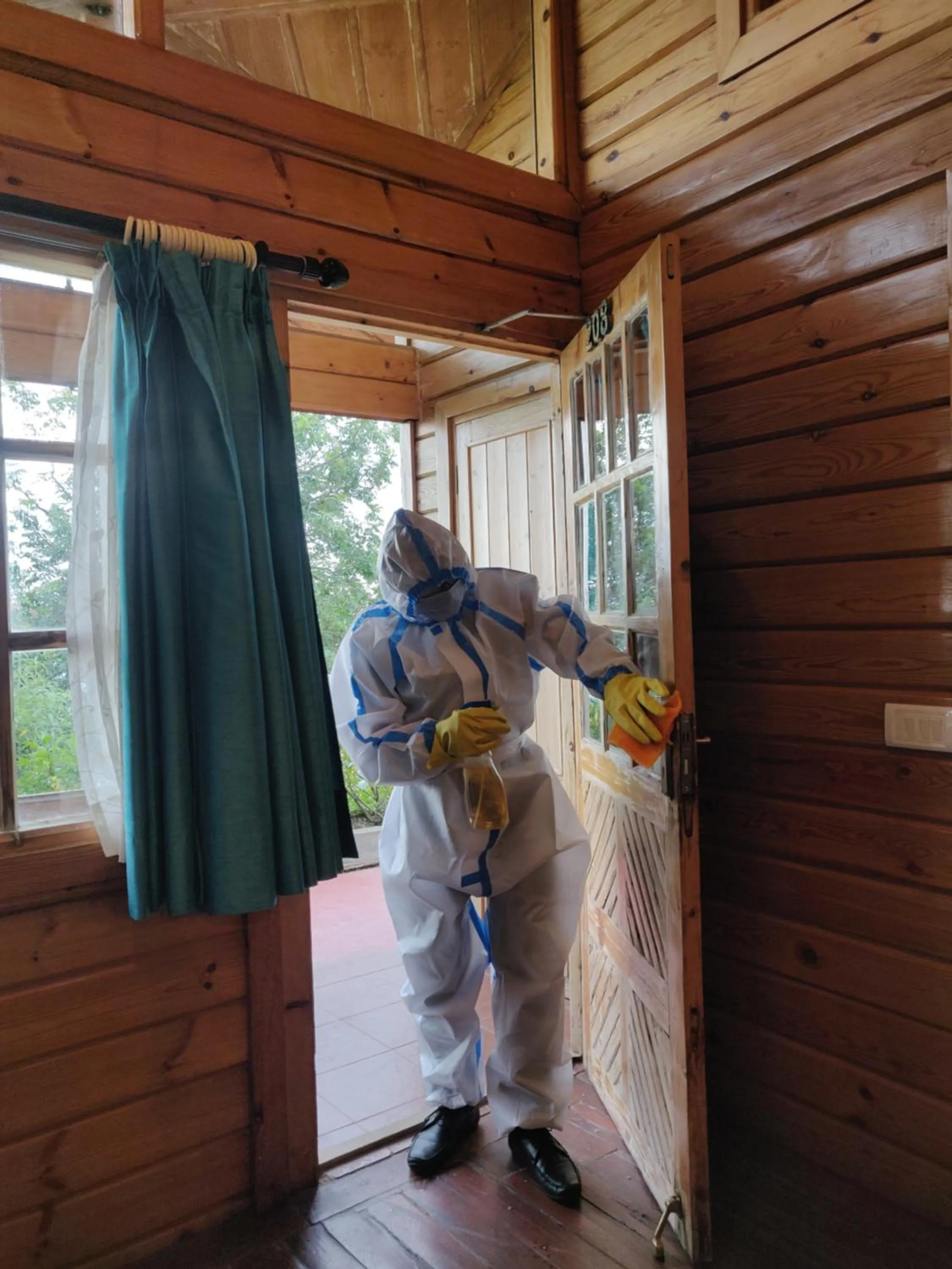 Property building in The Chalets Naldehra