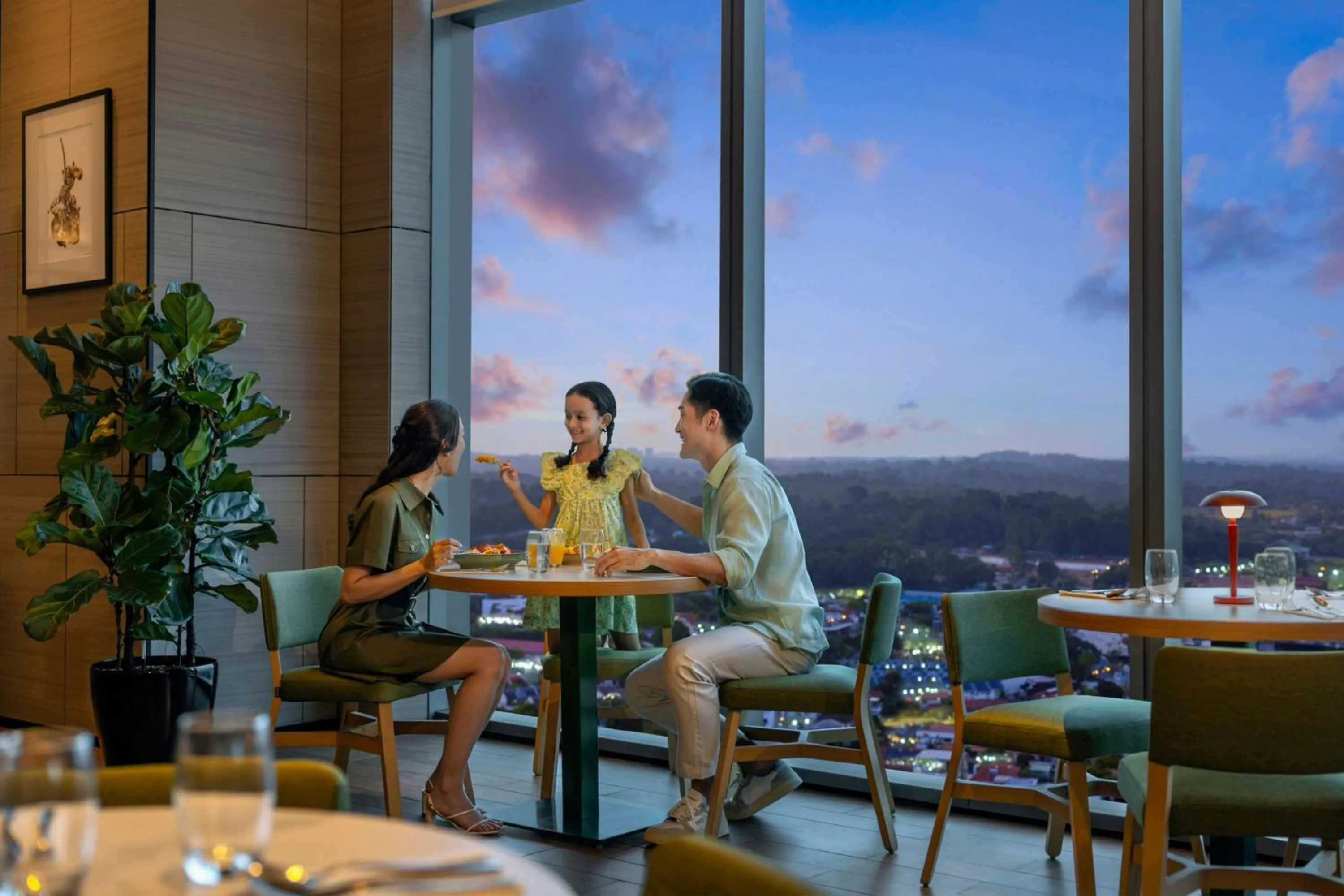 Restaurant/places to eat in Courtyard by Marriott Singapore Novena