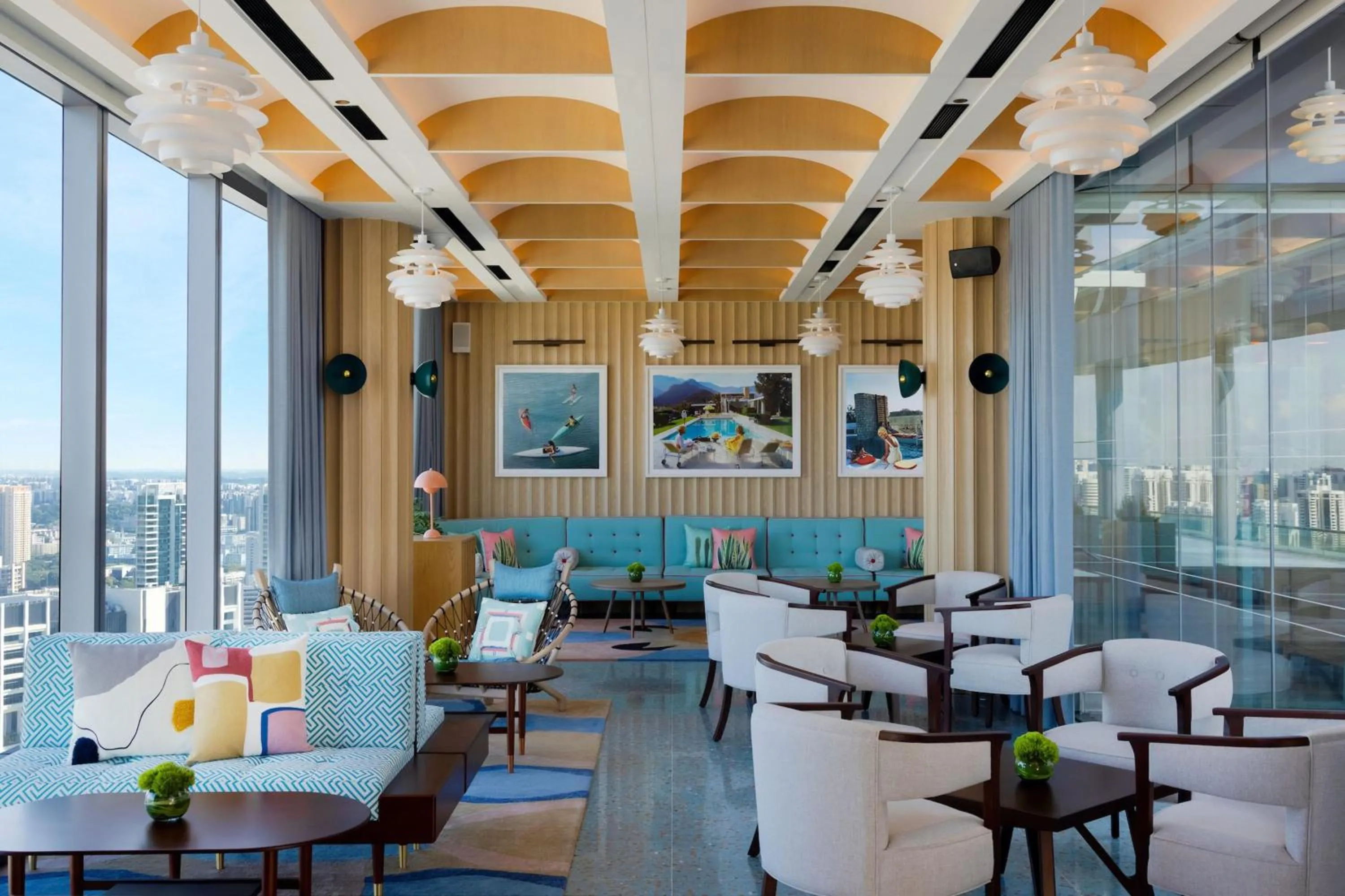 Lounge or bar in Courtyard by Marriott Singapore Novena