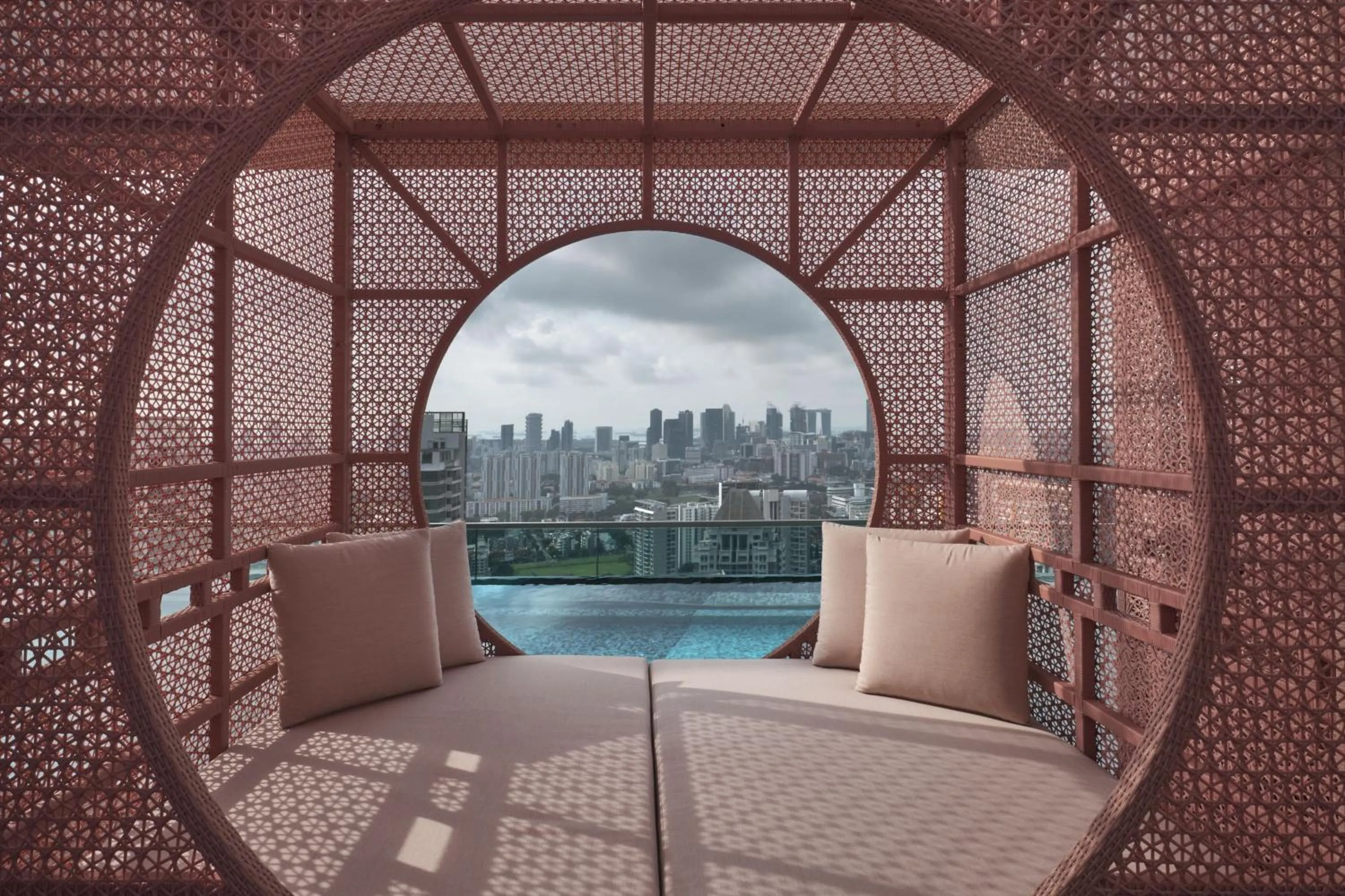 Swimming pool in Courtyard by Marriott Singapore Novena