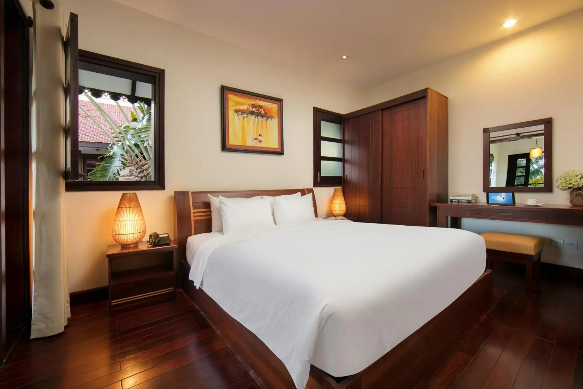 Bed in Son Tra Beach Resort & Spa Danang