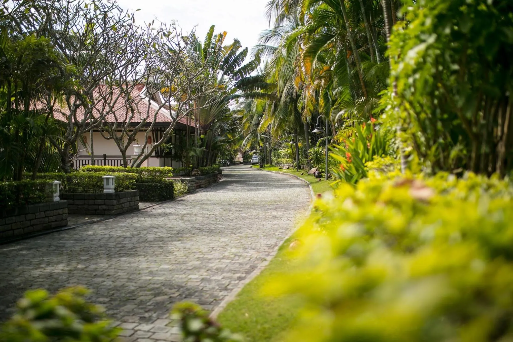 Patio in Son Tra Beach Resort & Spa Danang