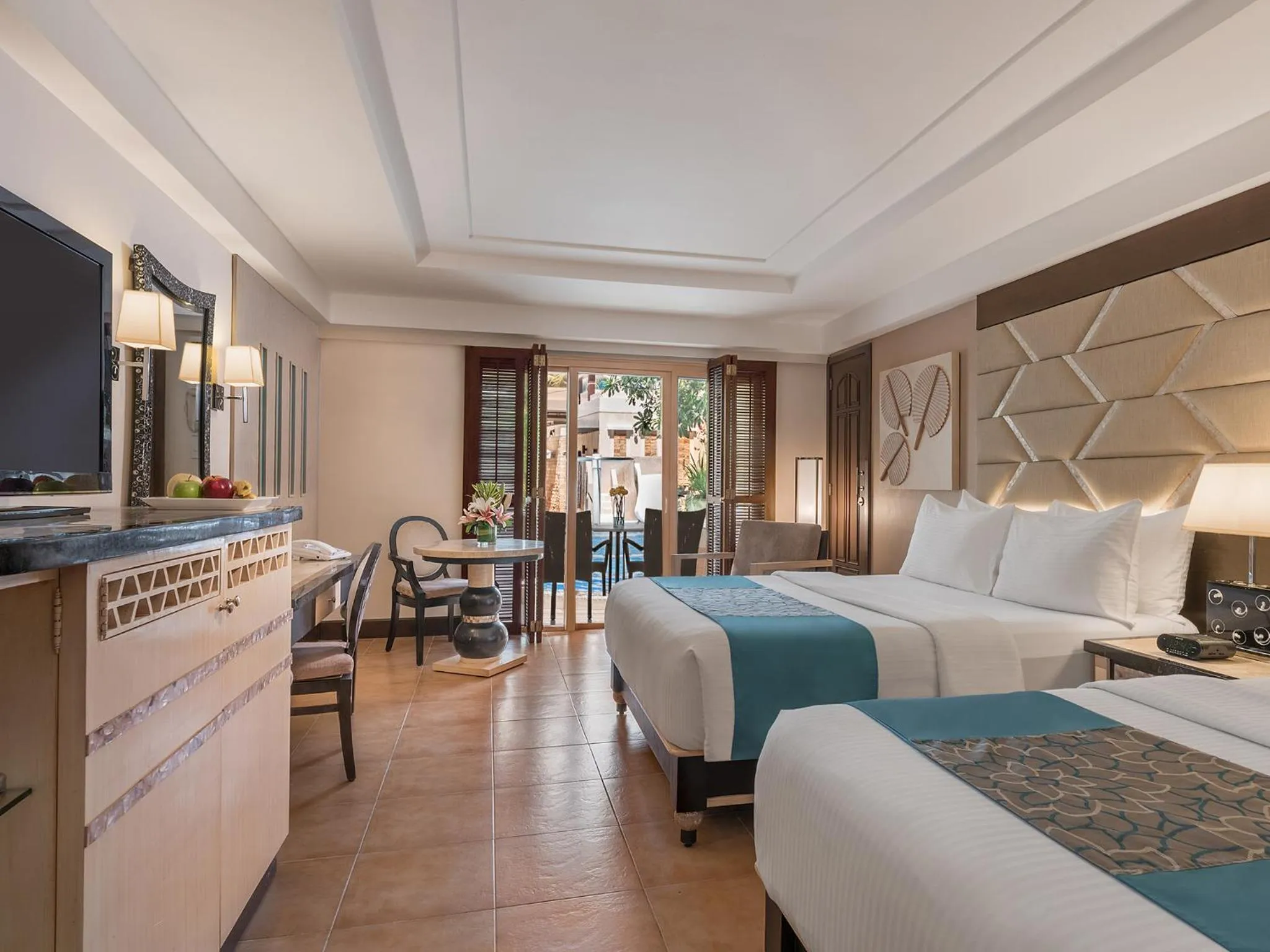 Bedroom, Bed in Henann Regency Resort and Spa