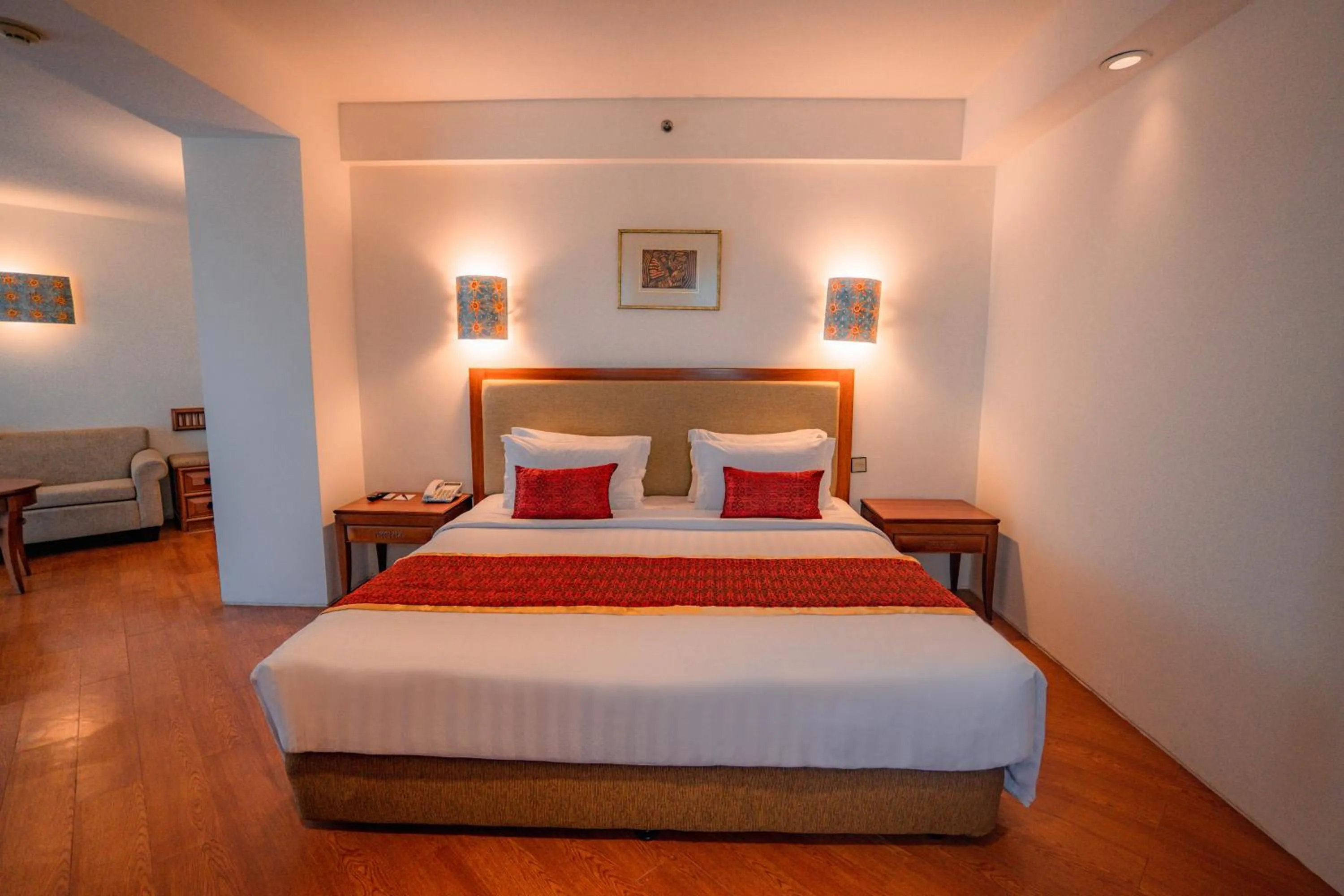 Bed in Kuta Paradiso Hotel