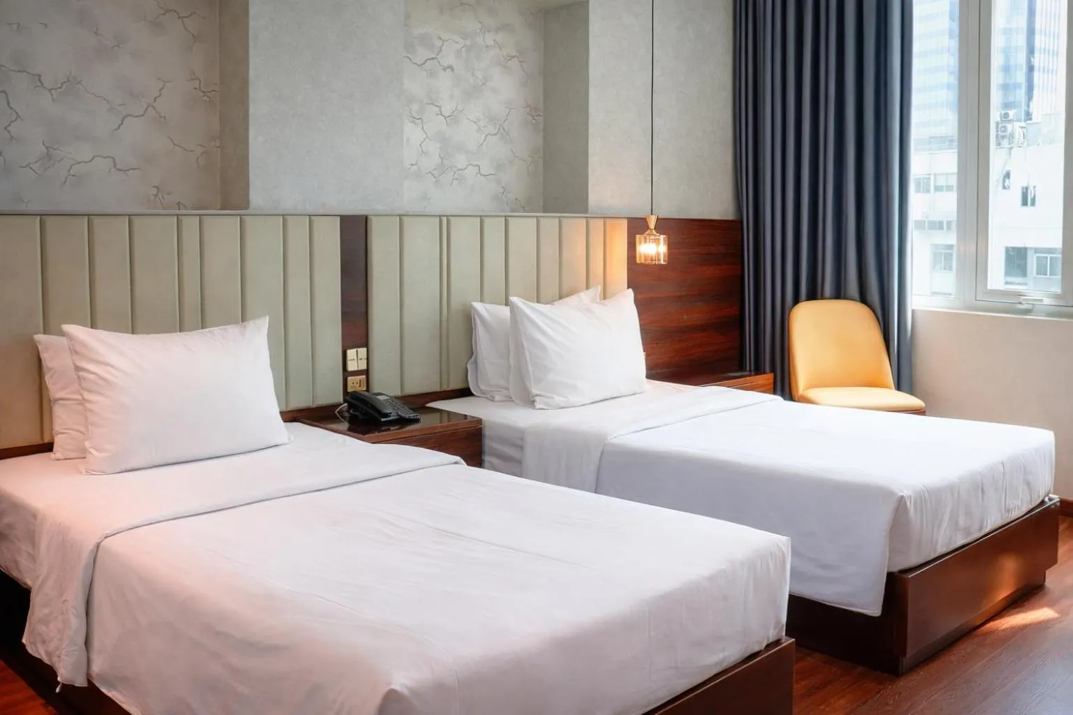 Bed in Bon Ami Hotel - Thiên Xuân Hotel