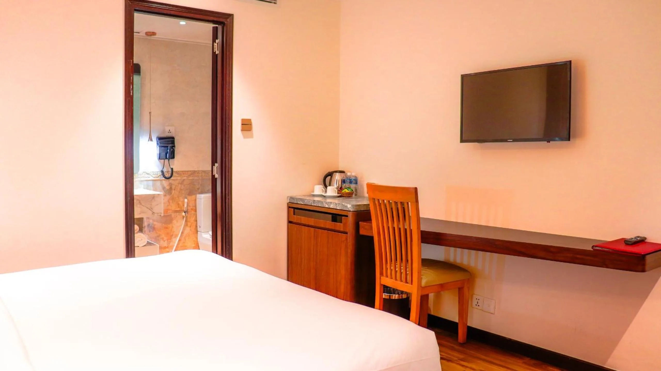 Bed in Bon Ami Hotel - Thiên Xuân Hotel