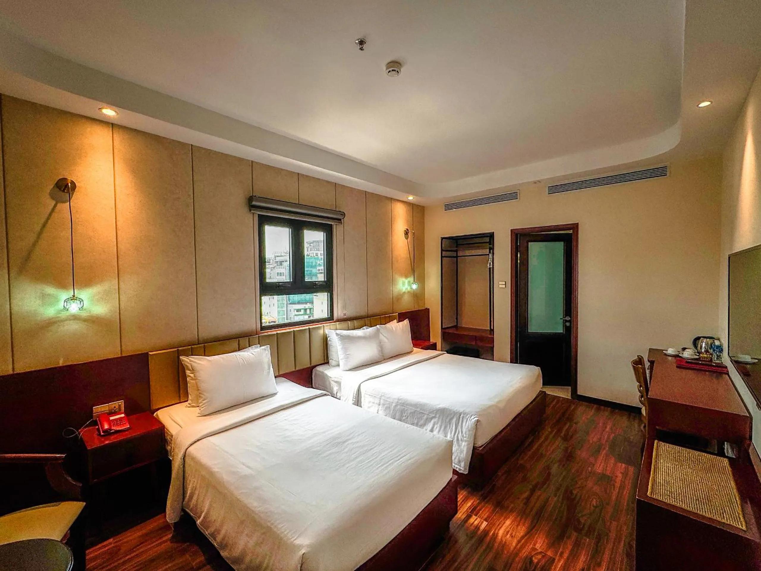 Bed in Bon Ami Hotel - Thiên Xuân Hotel