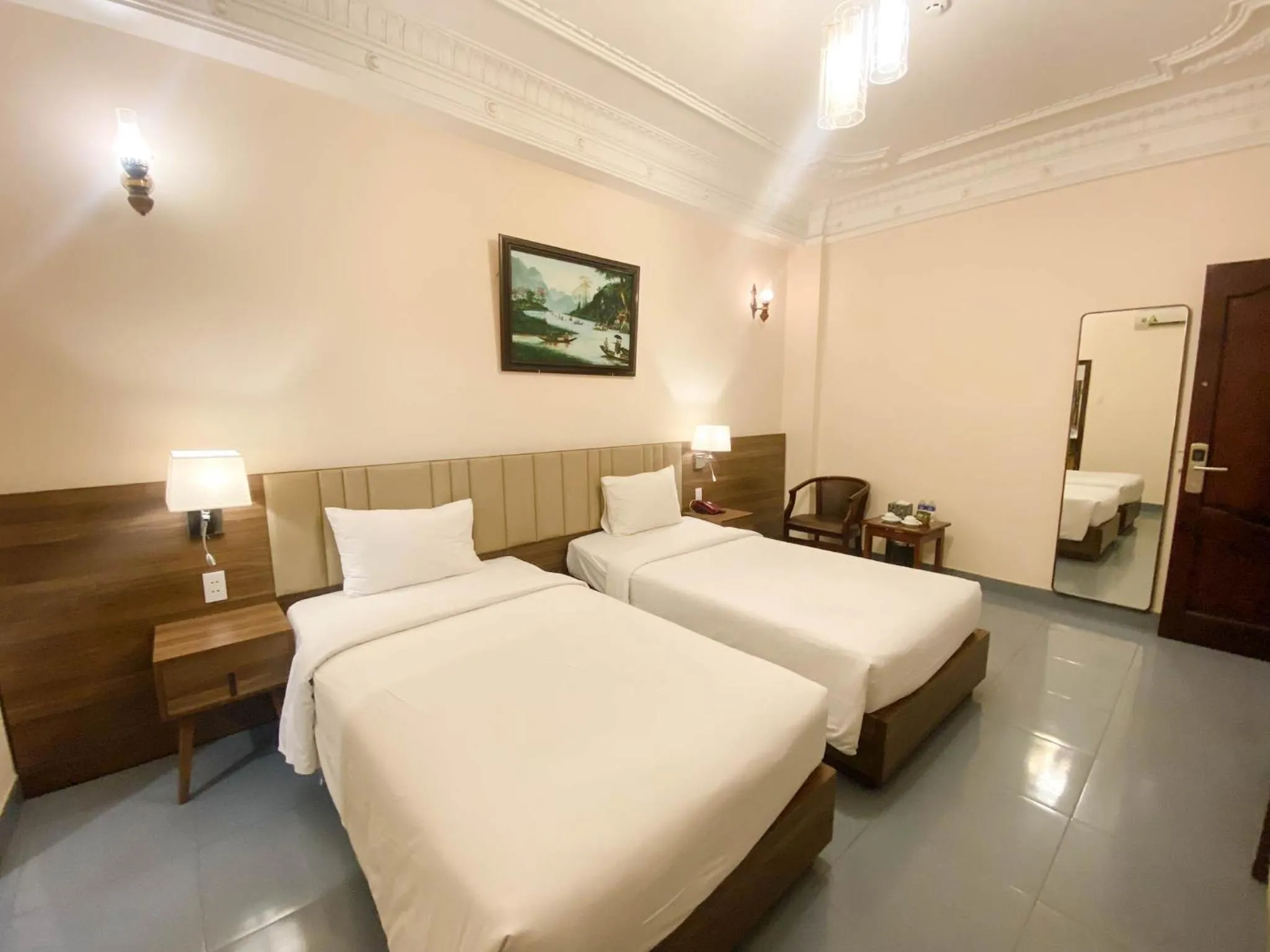 Bed in Bon Ami Hotel - Thiên Xuân Hotel