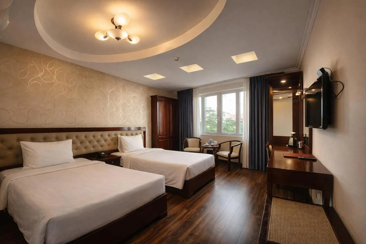 Bed in Bon Ami Hotel - Thiên Xuân Hotel