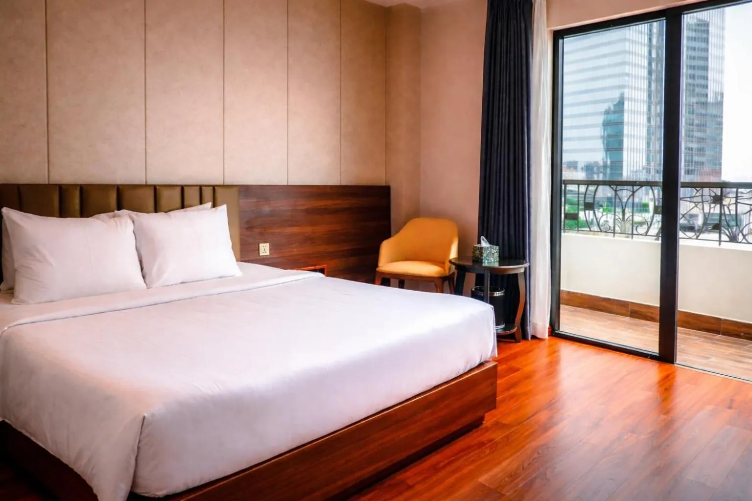 Bed in Bon Ami Hotel - Thiên Xuân Hotel