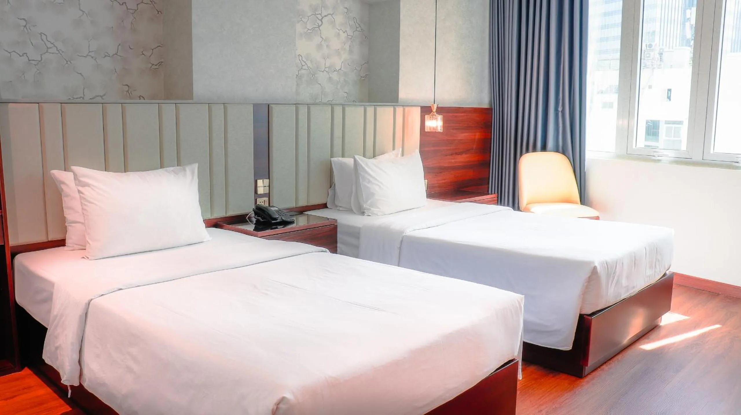 Bed in Bon Ami Hotel - Thiên Xuân Hotel