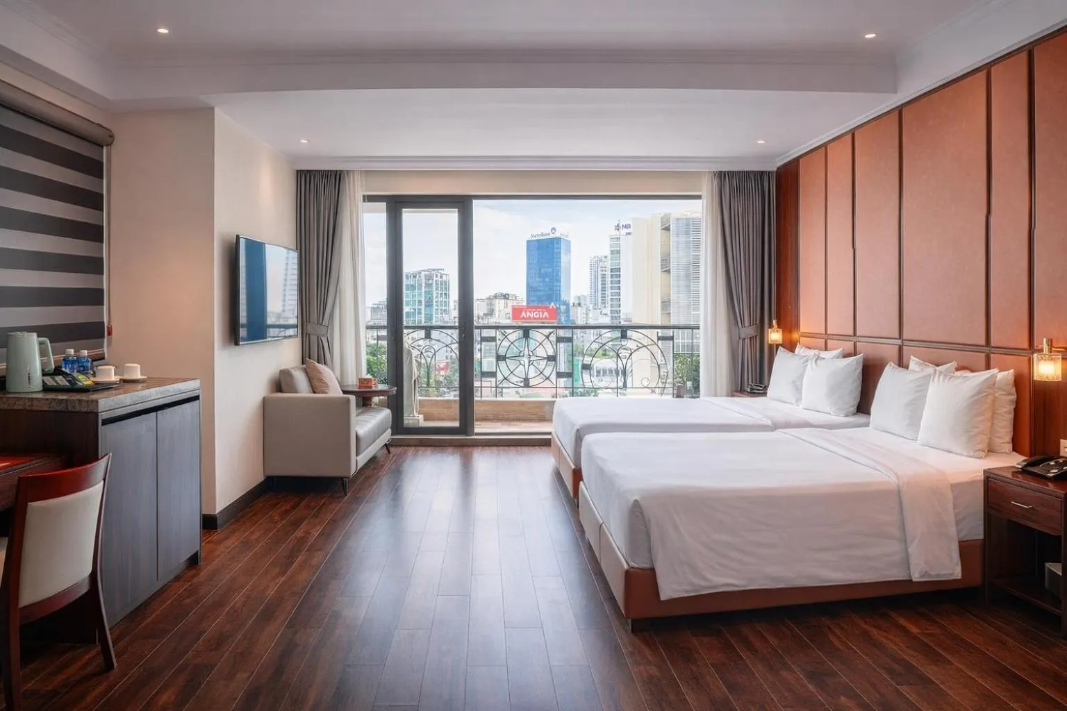 Bed in Bon Ami Hotel - Thiên Xuân Hotel