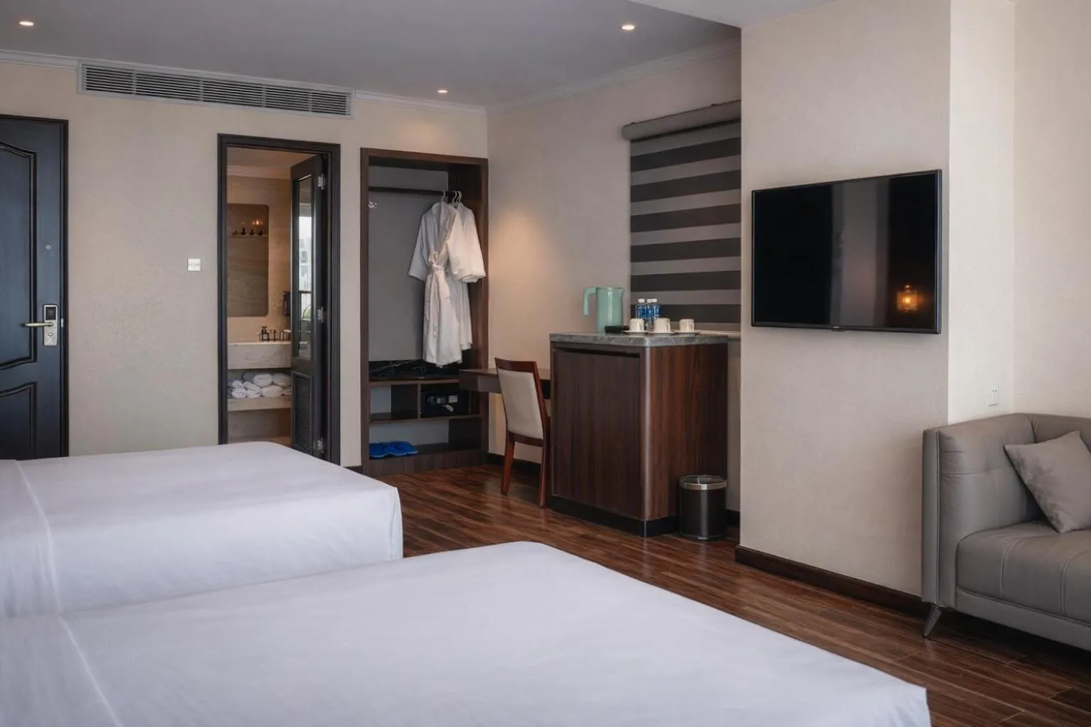 Bed in Bon Ami Hotel - Thiên Xuân Hotel