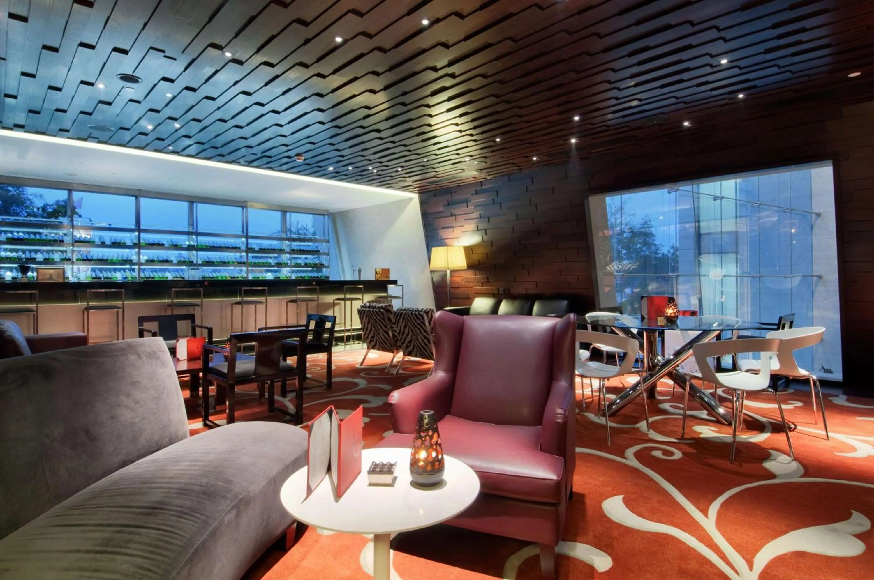 Lounge or bar in Hilton Bandung