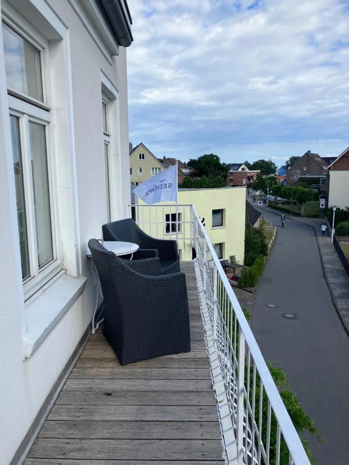 Balcony/Terrace in Hotel Seemöwe