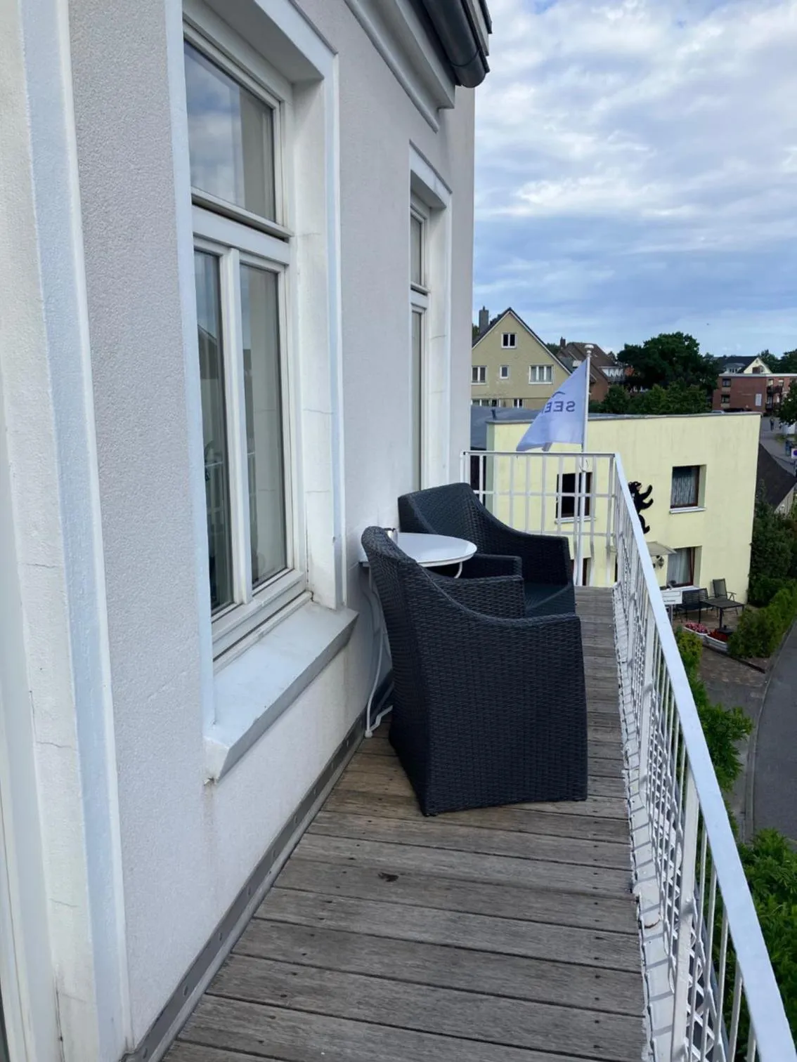 Balcony/Terrace in Hotel Seemöwe