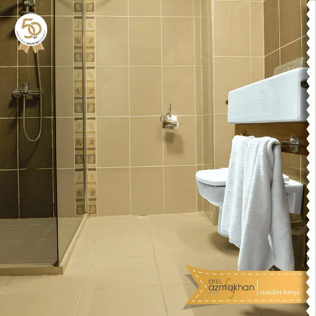 Bathroom in Hotel Azmakhan