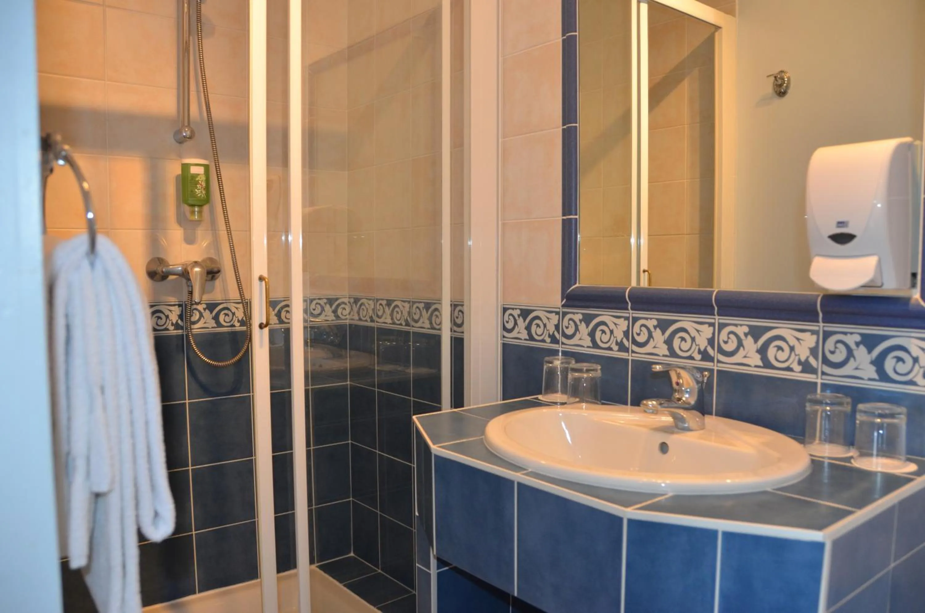 Shower in Hotel et Spa Les Cleunes Oléron