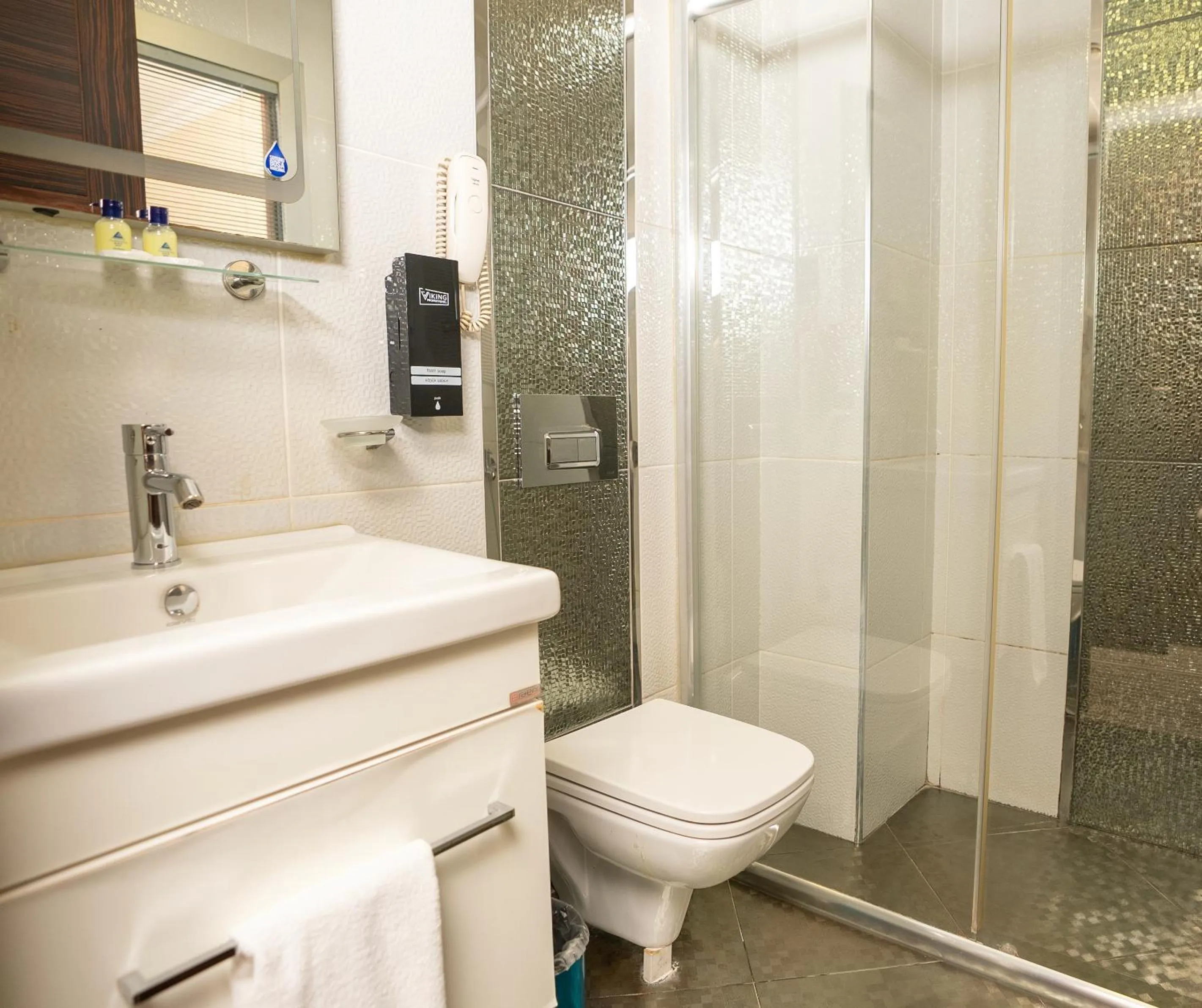 Shower in Golden Siyav Hotel