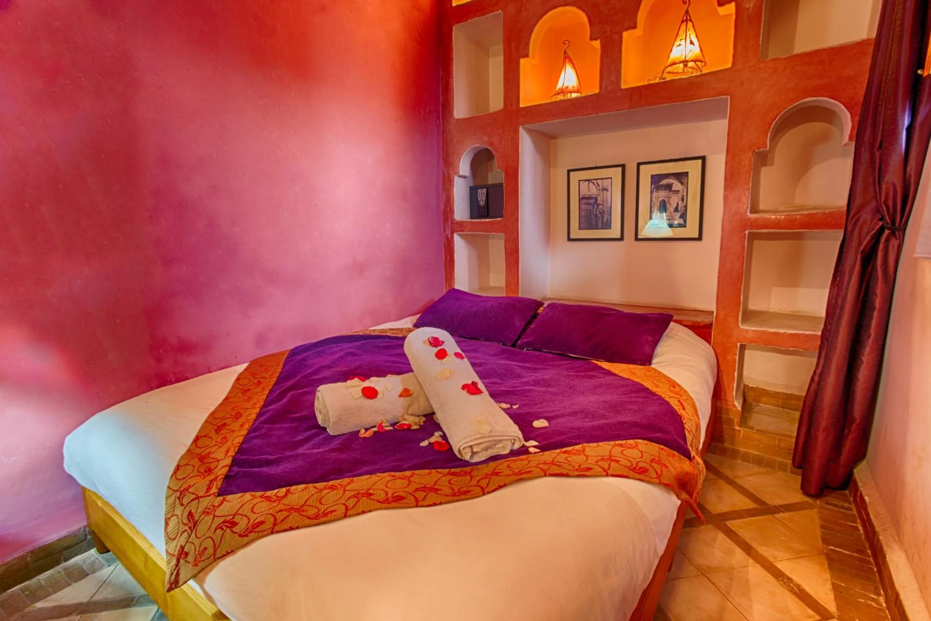 Bedroom, Bed in Riad Kenzo