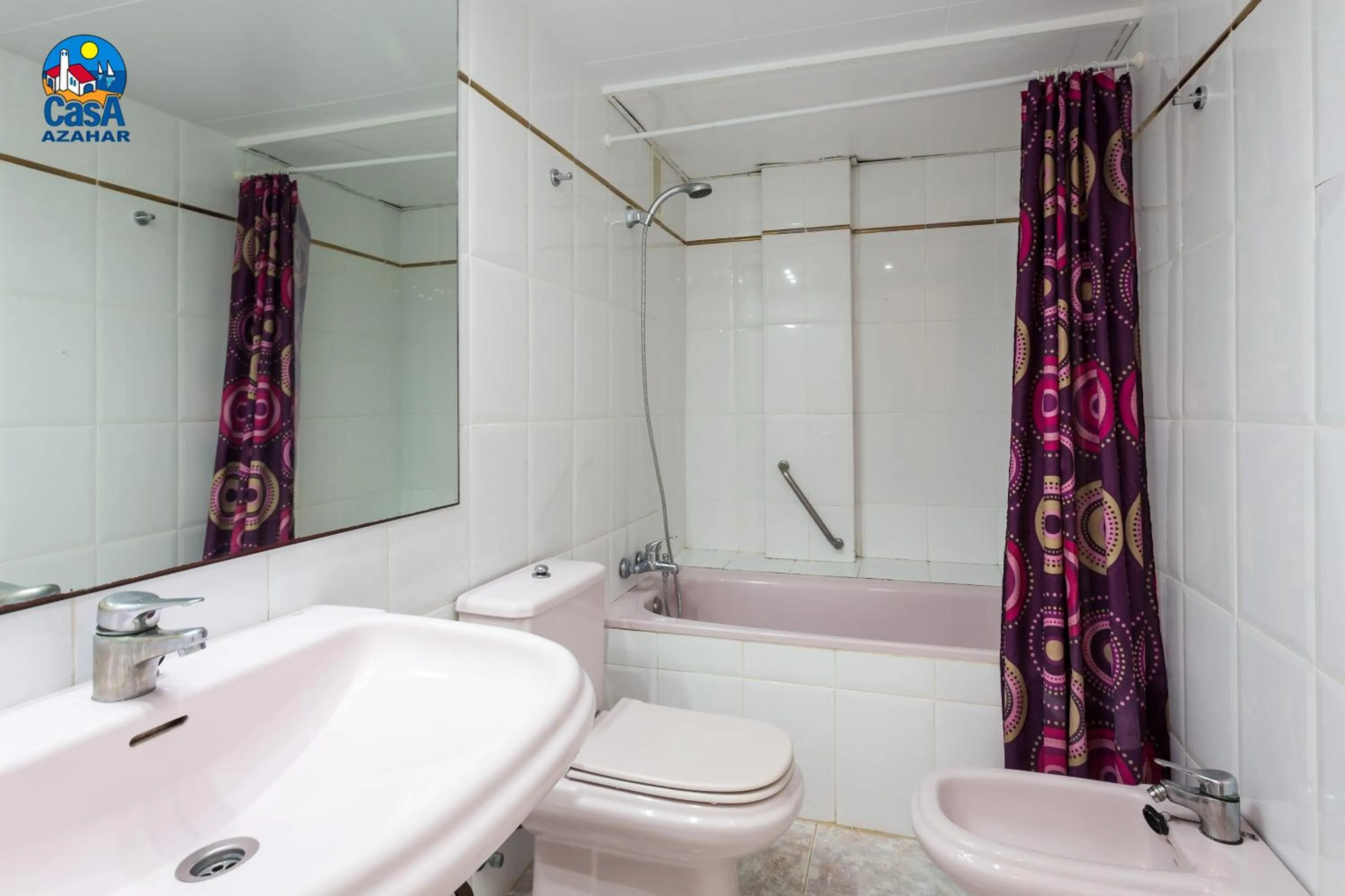 Shower in Residencial Casablanca Casa Azahar