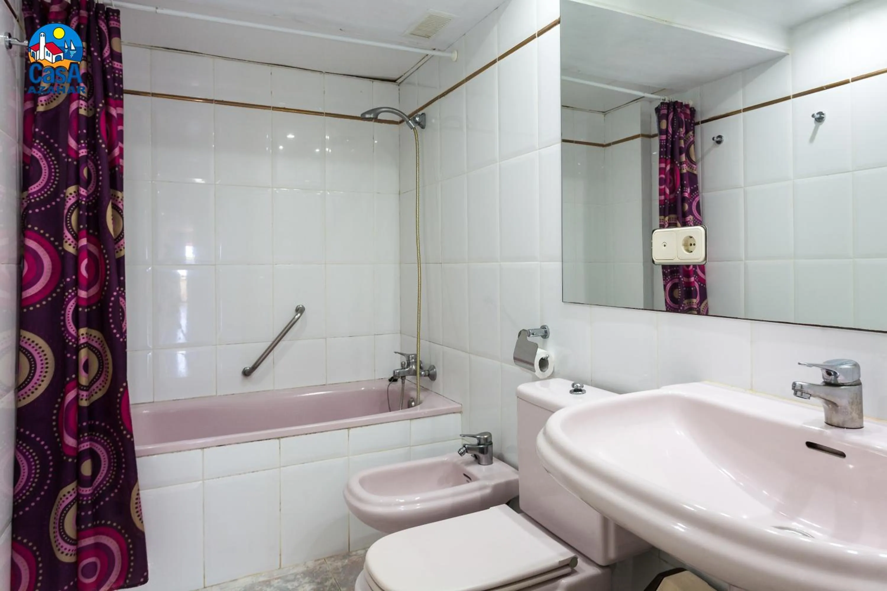 Shower in Residencial Casablanca Casa Azahar