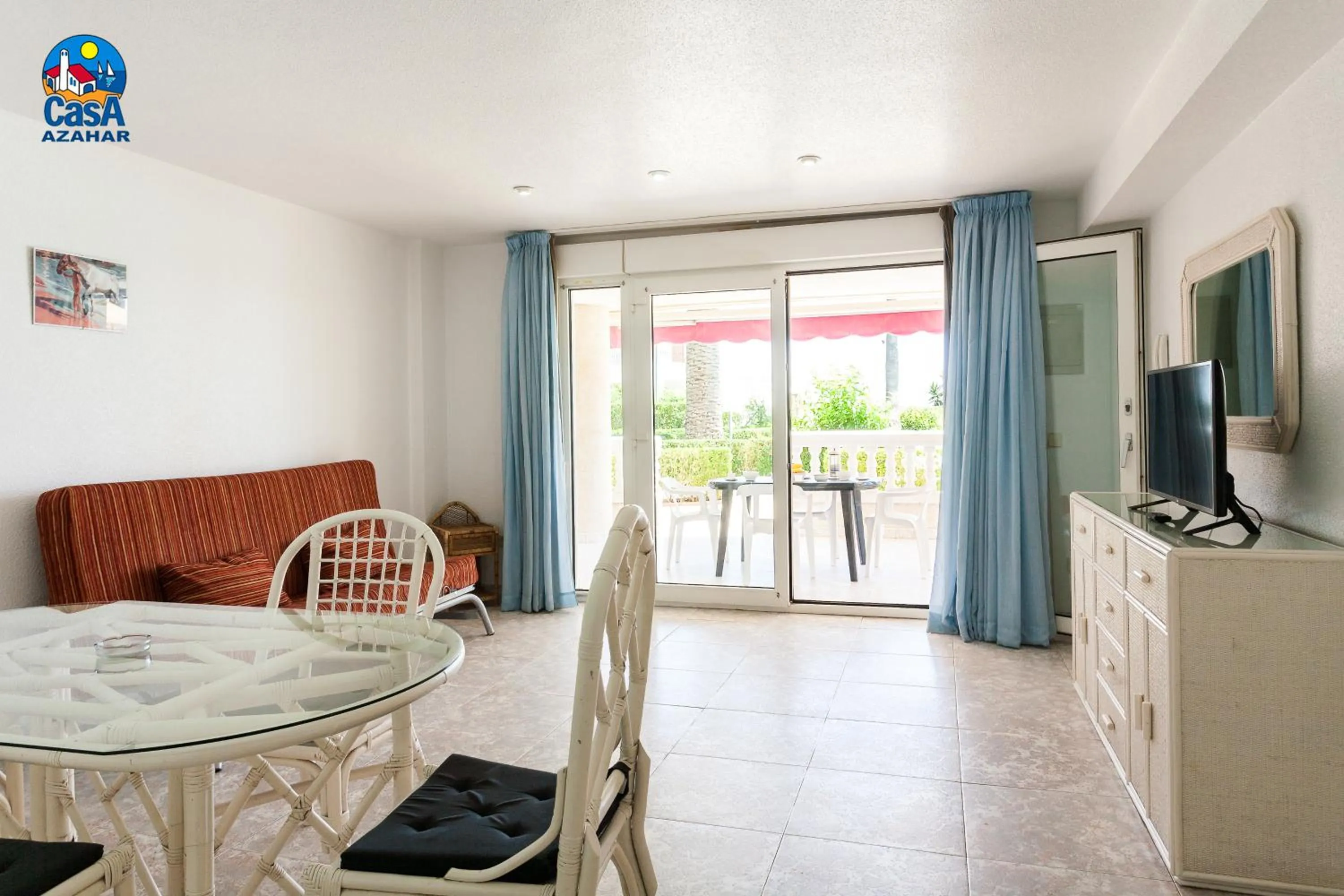 Balcony/Terrace in Residencial Casablanca Casa Azahar