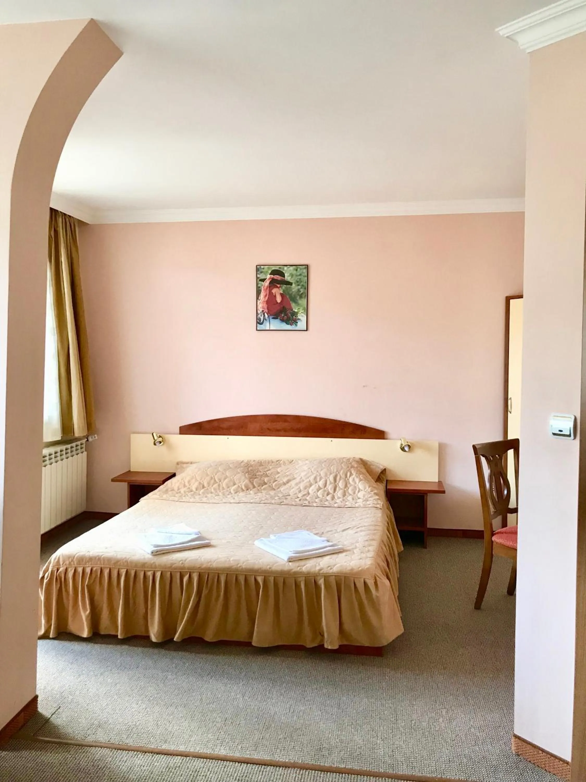 Bed in Daf Trans Hotel