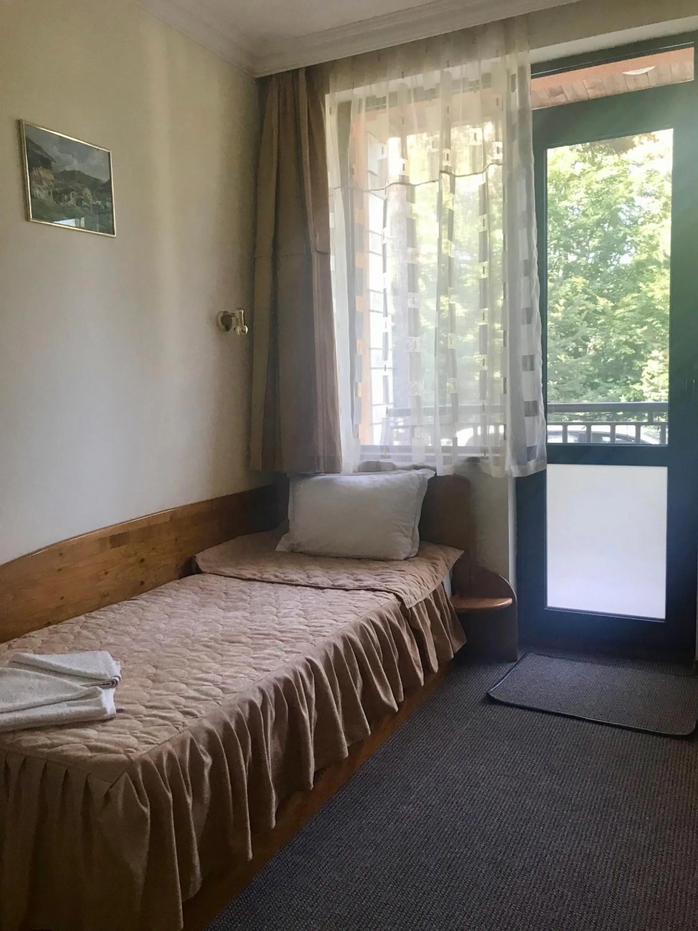 Bed in Daf Trans Hotel