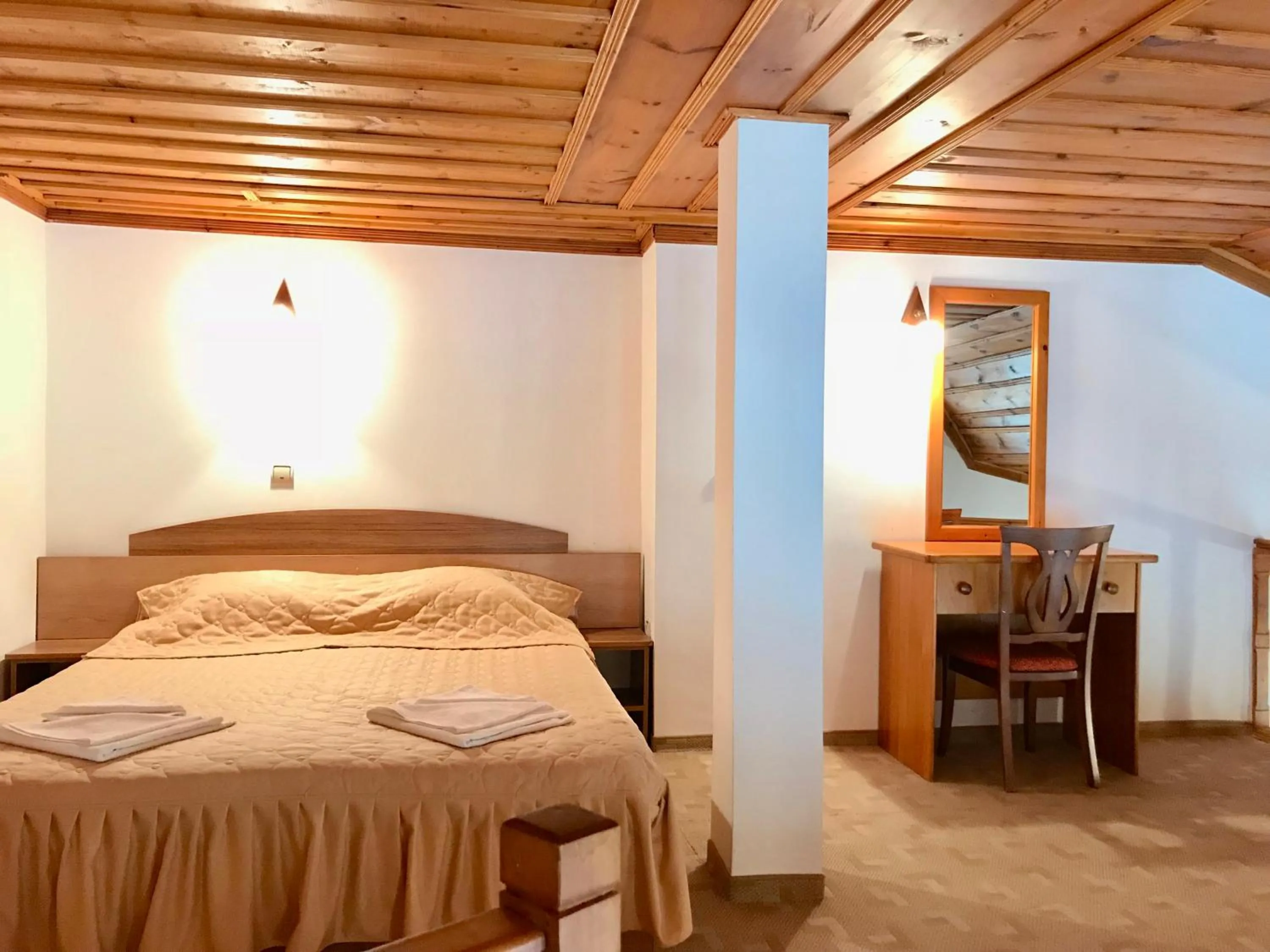 Bed in Daf Trans Hotel