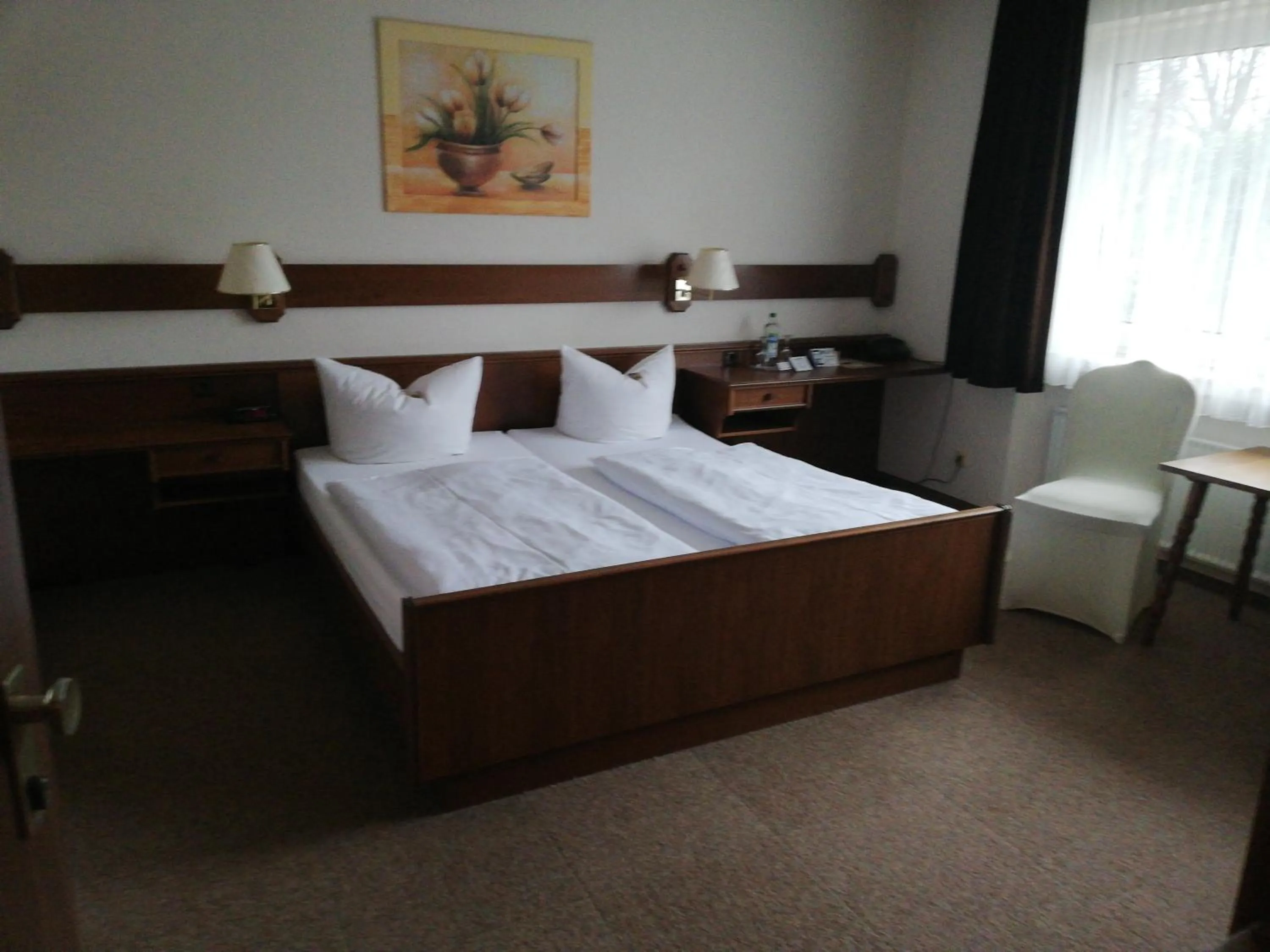 Bed in Hotel Alex Herbermann