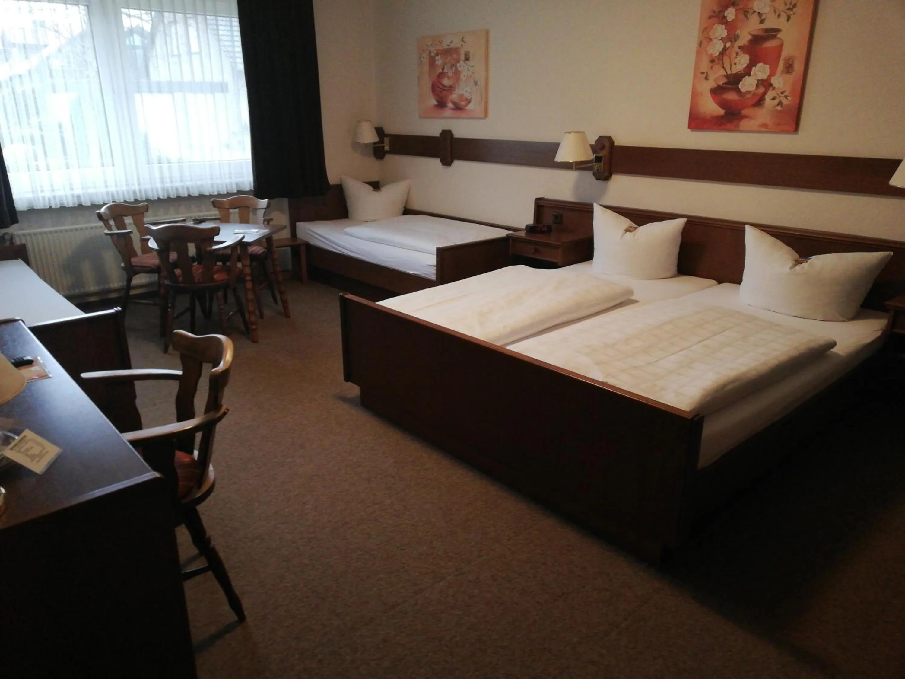 Bed in Hotel Alex Herbermann