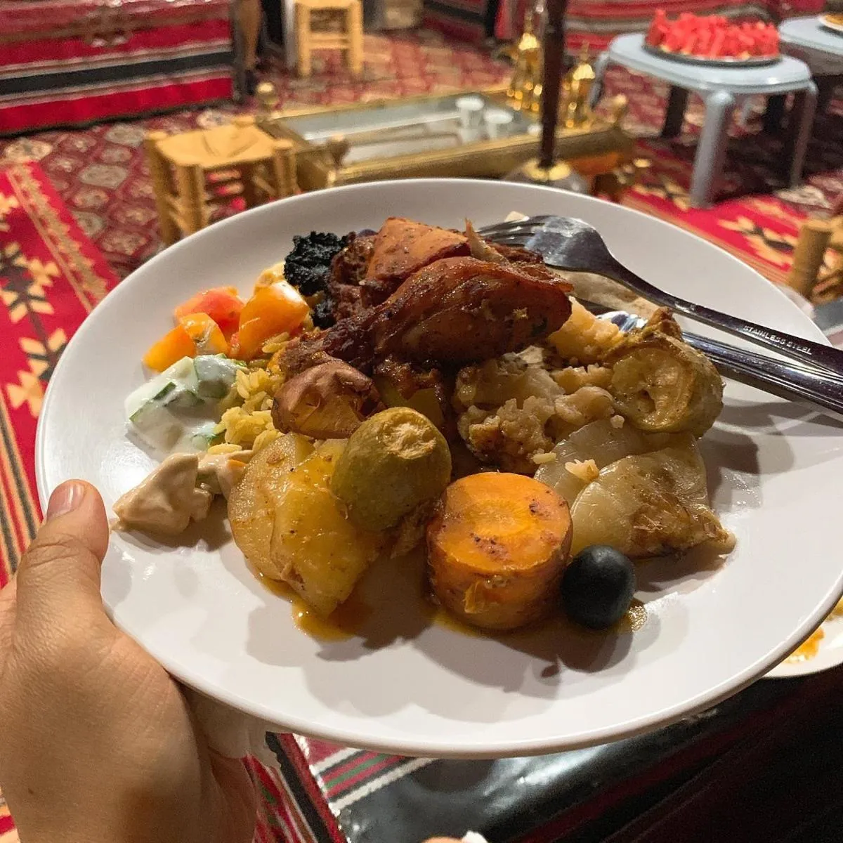 Restaurant/places to eat in Beyond Wadi Rum Camp