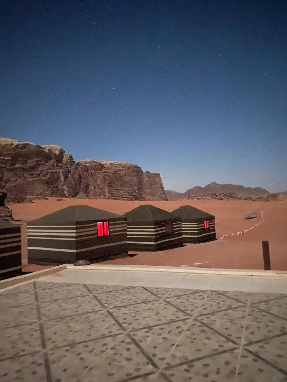 Property building in Beyond Wadi Rum Camp