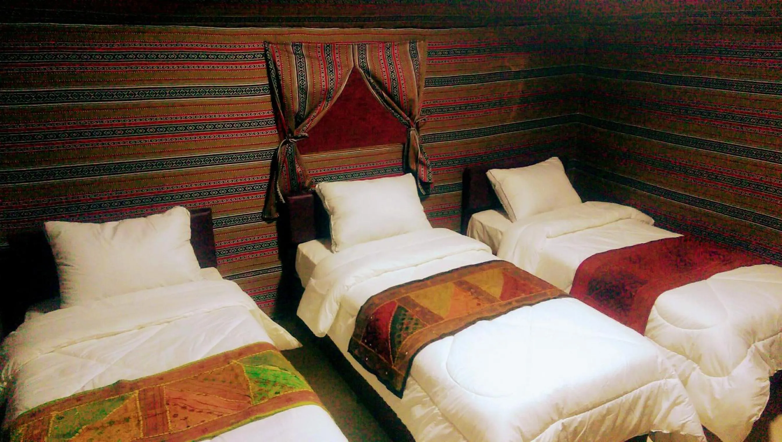 Bathroom, Bed in Beyond Wadi Rum Camp