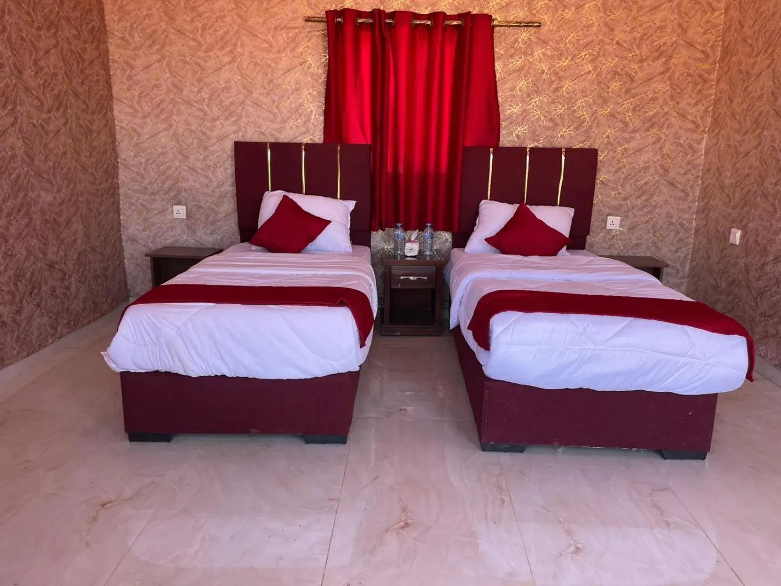 Double or Twin Room in Beyond Wadi Rum Camp Double or Twin Room in Beyond Wadi Rum Camp