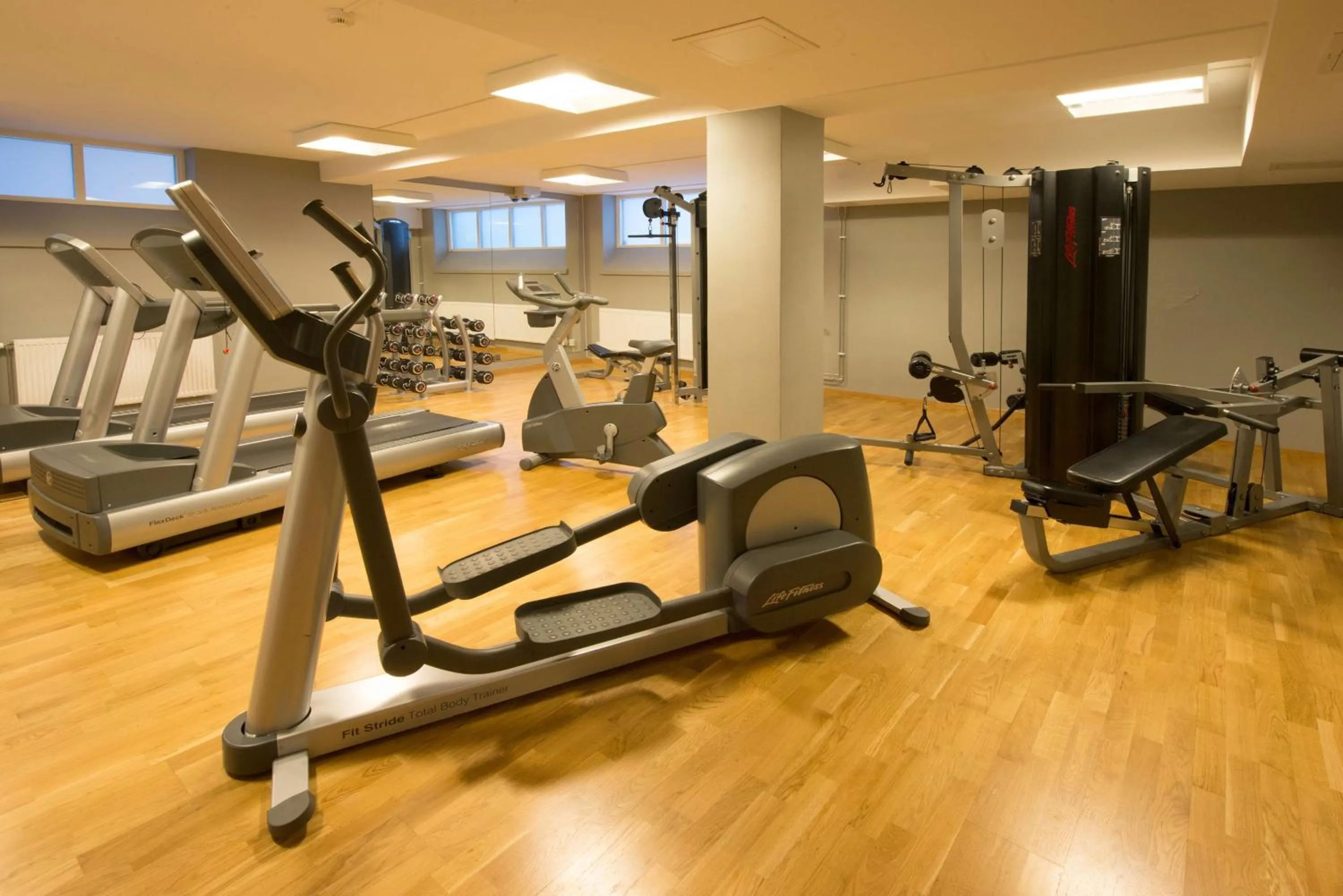 Fitness centre/facilities in Scandic Billingen