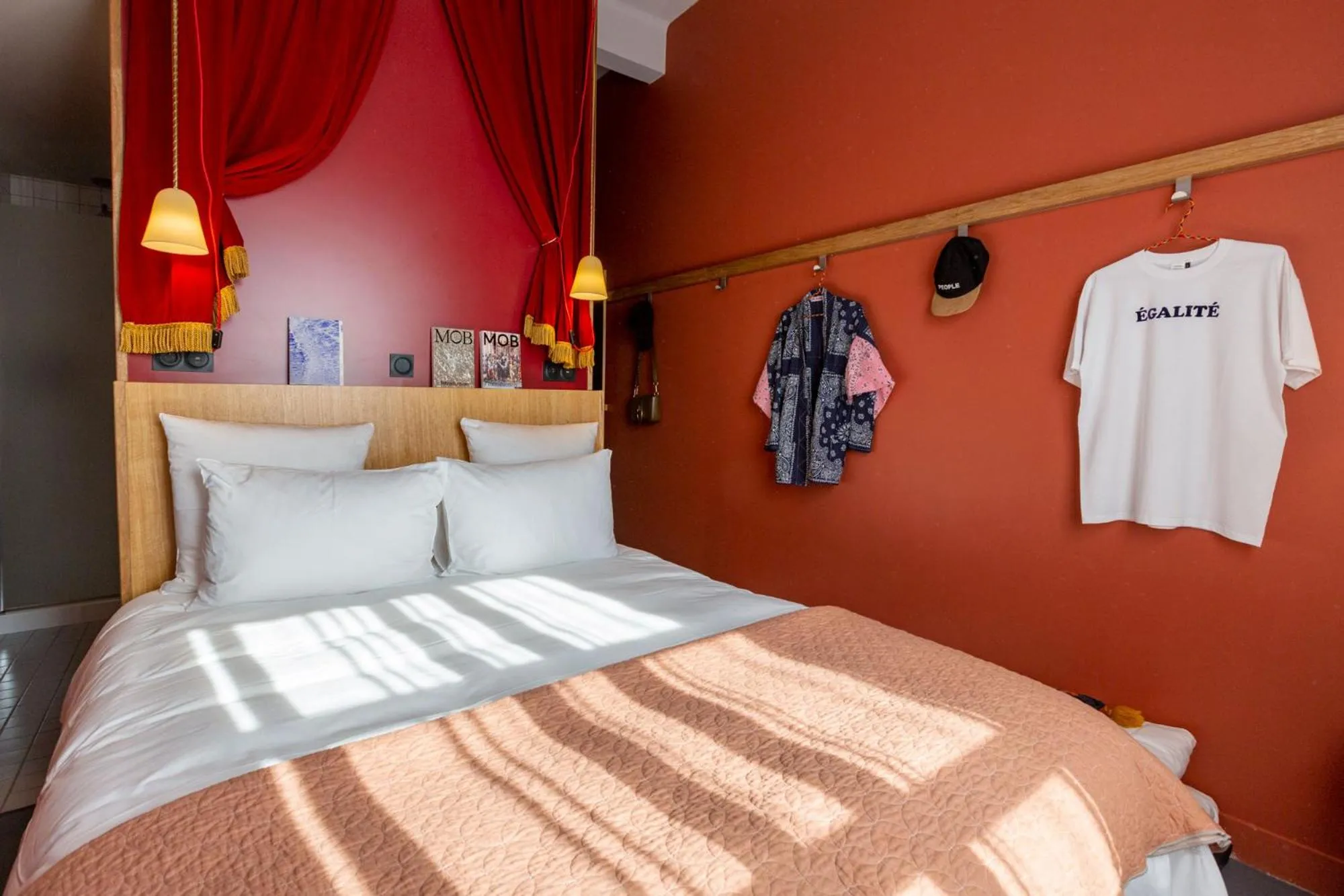 Bed in MOB HOTEL Lyon Confluence