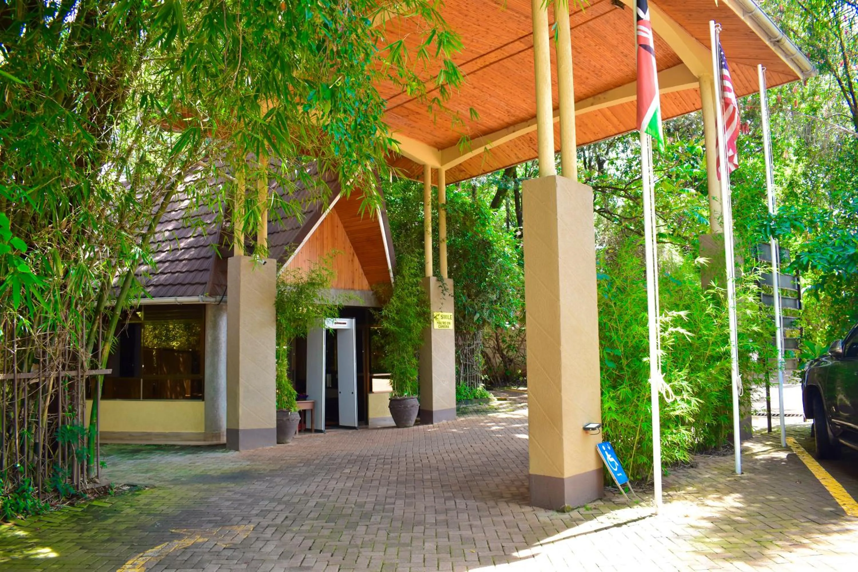Facade/entrance in Ufanisi Resort - Kisii