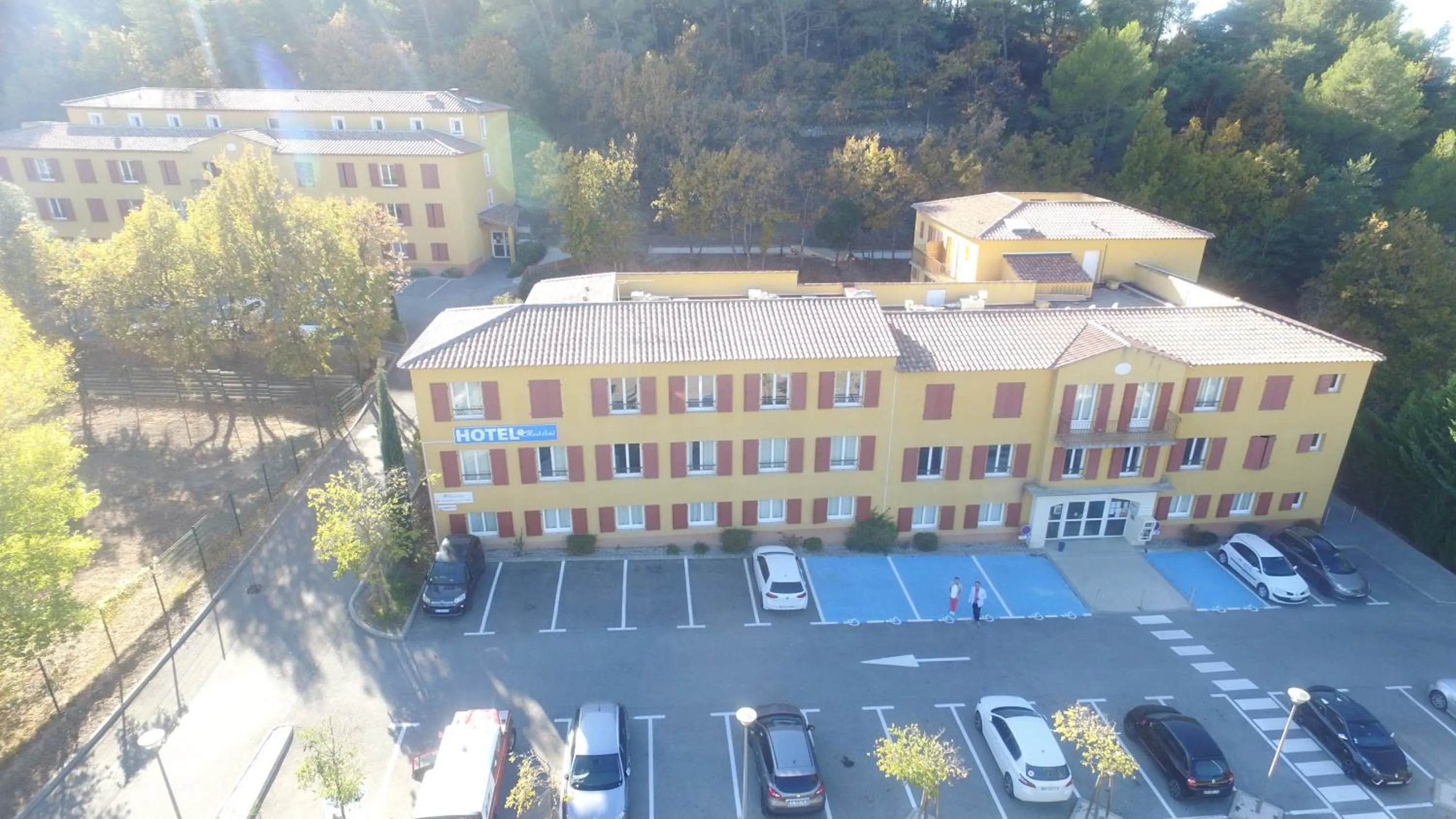 Bird's eye view in Résid'Artel Cadarache - ITER