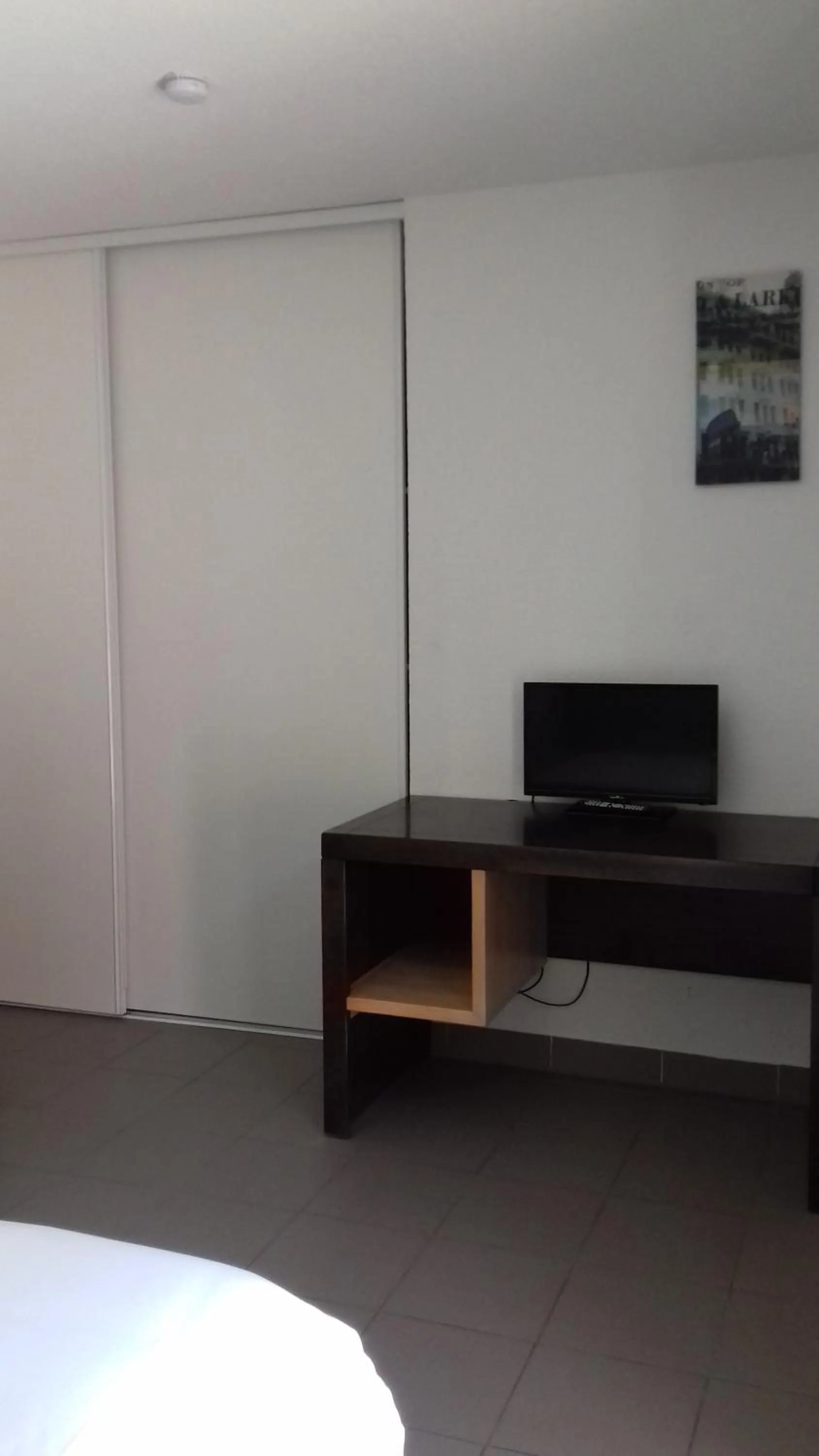 Seating area, Bed in Résid'Artel Cadarache - ITER