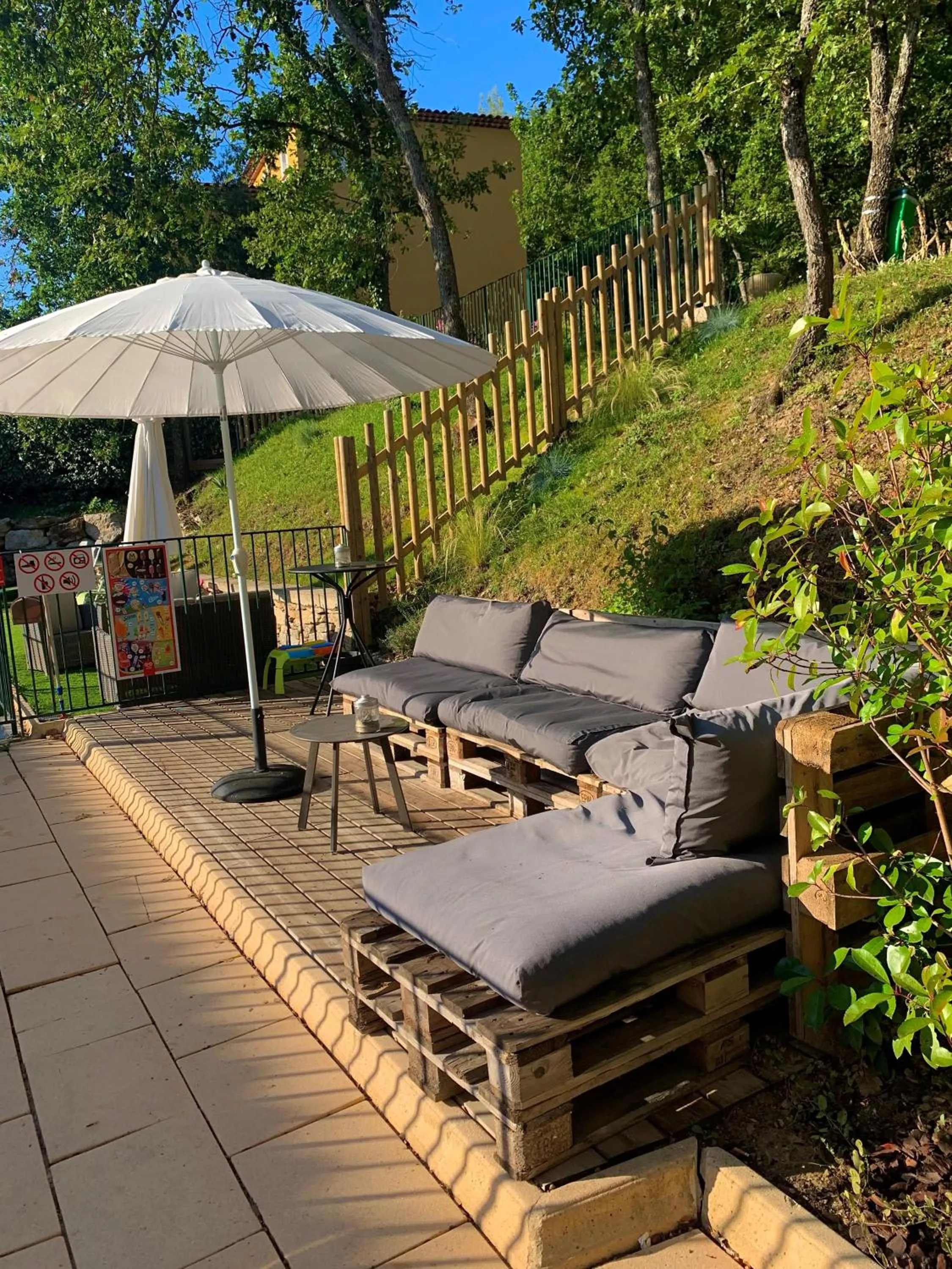 Patio in Résid'Artel Cadarache - ITER